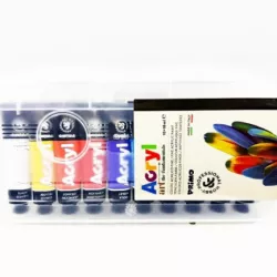 FARBY AKRYLOWE 10X18ML ACRYL PRIMO ART