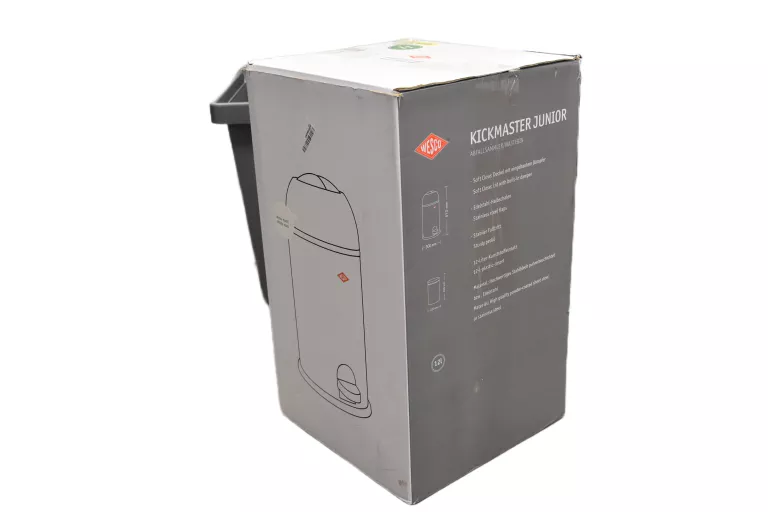kosz-na-smieci-wesco-kickmaster-junior-12l-bialy-mat-pojemnosc-1200