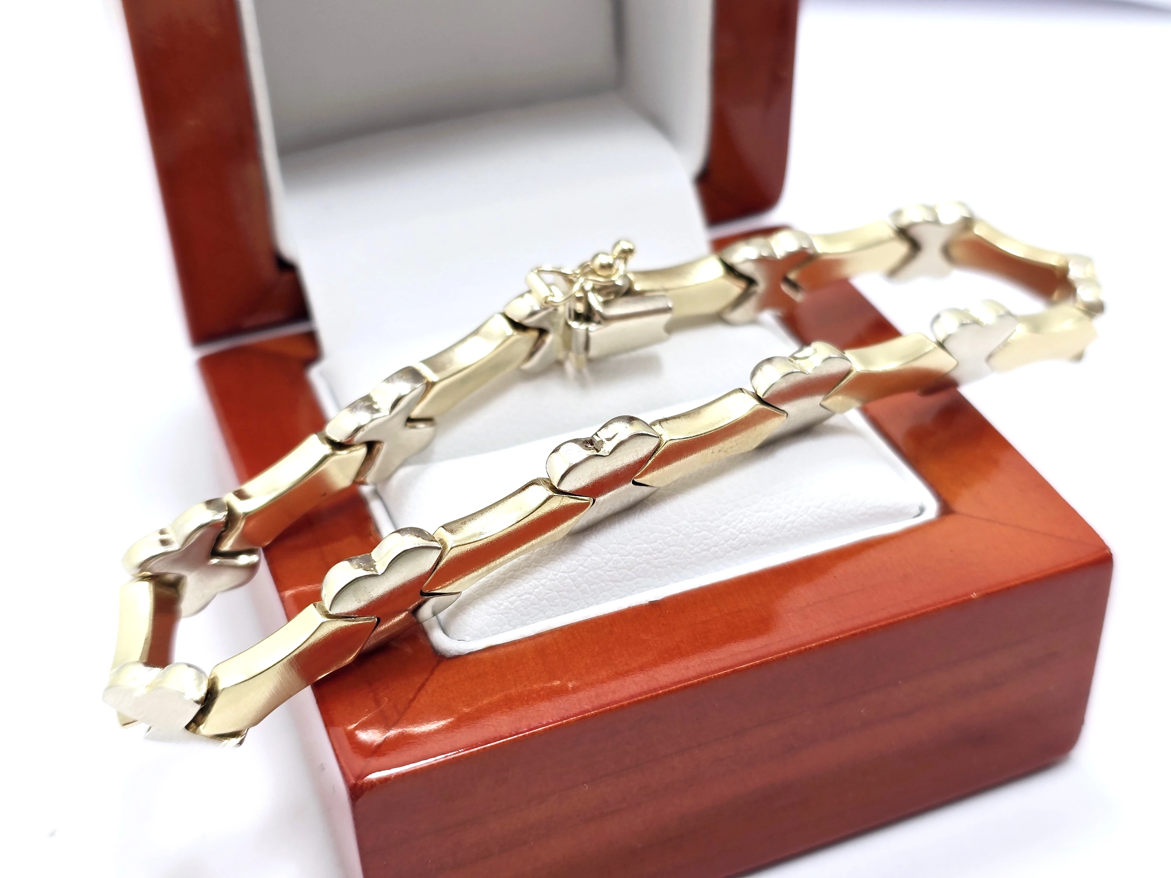 zlota-bransoletka-segmentowa-585-1455g-19cm-aleje-jerozolimskie-33-warszawa-boonum