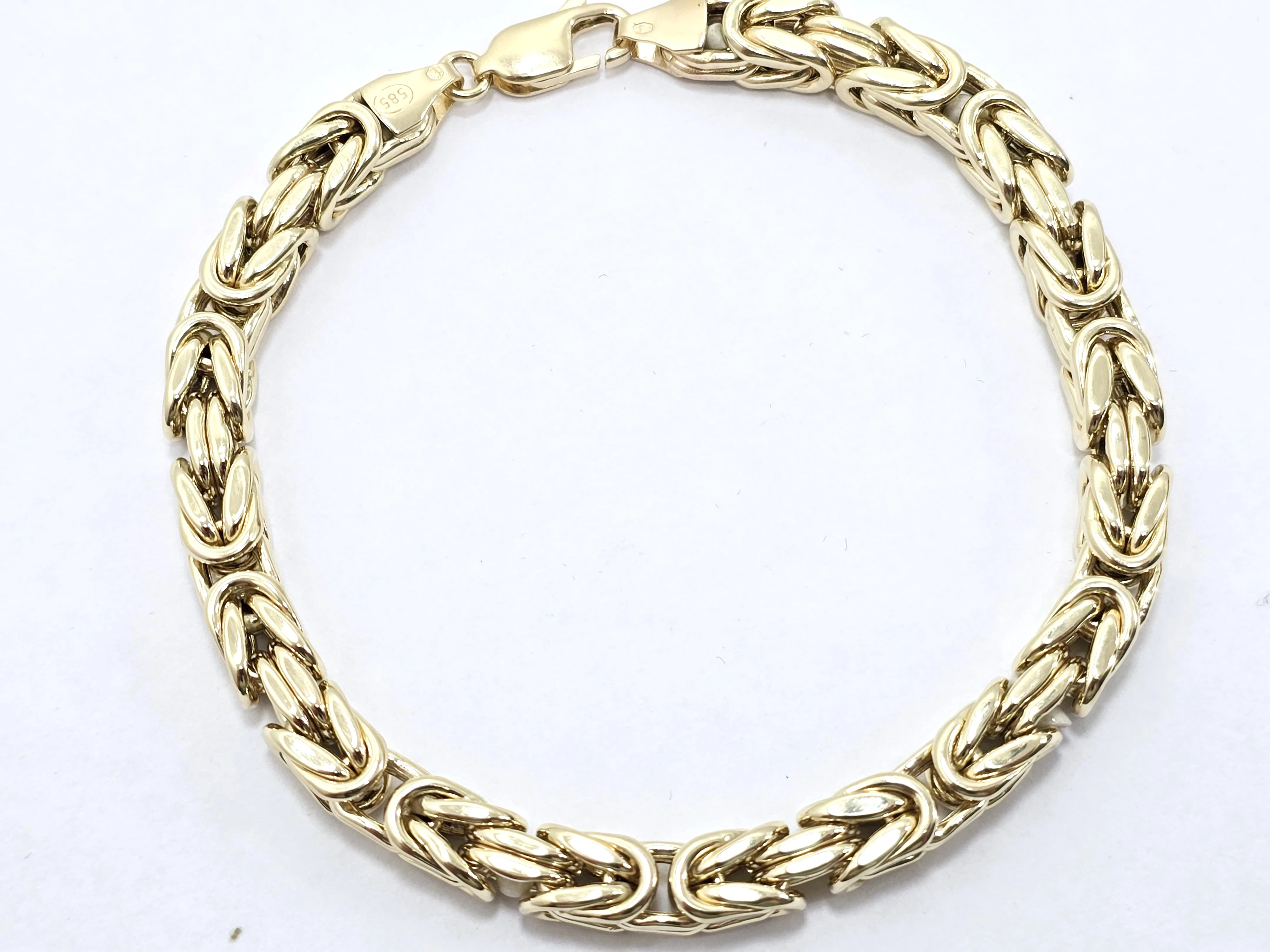 zlota-bransoleta-krolewska-bizantyjska-585-1610g-21cm-rodzaj-2205-2