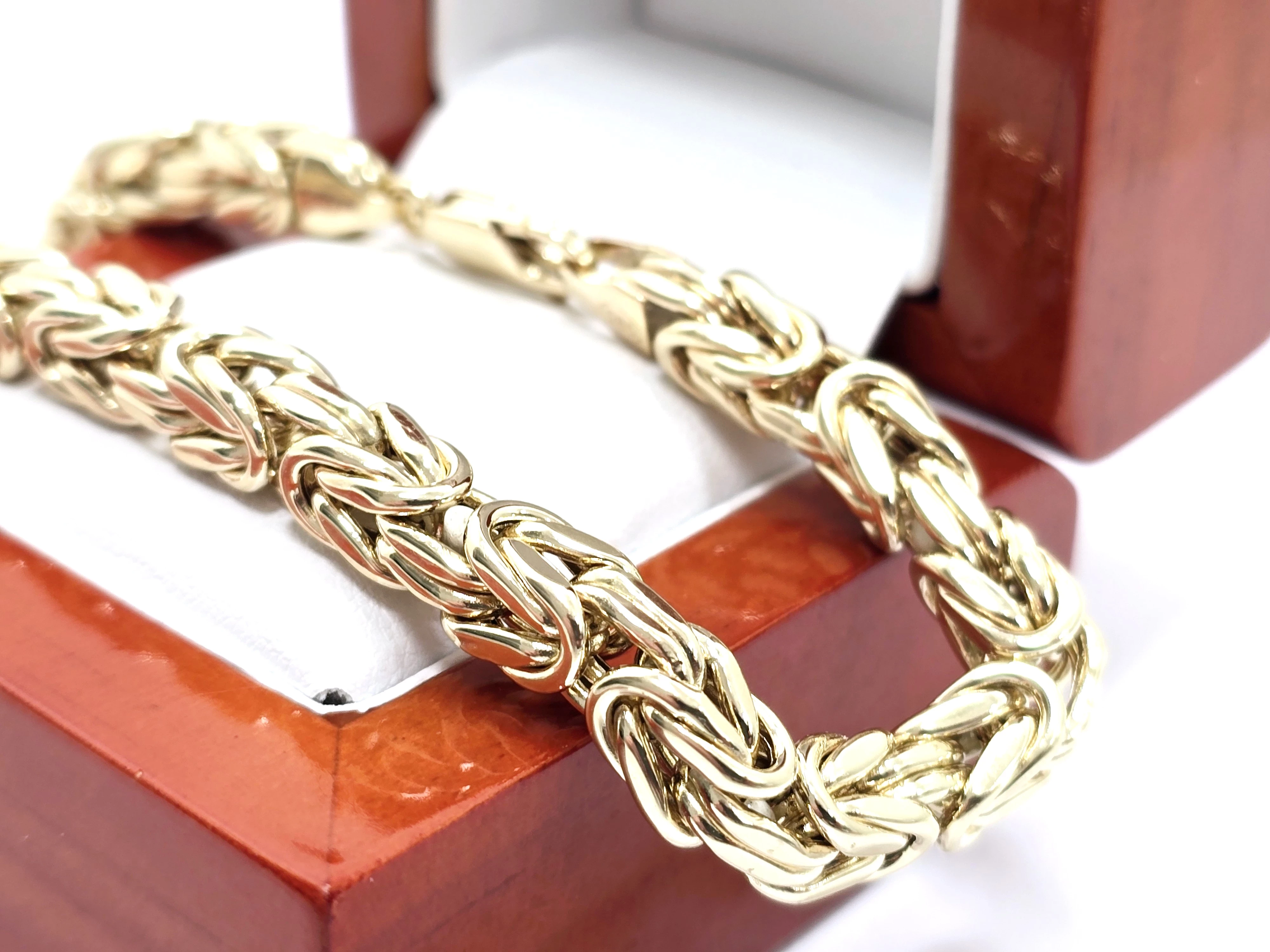 zlota-bransoleta-krolewska-bizantyjska-585-1610g-21cm-motyw-129129-246990