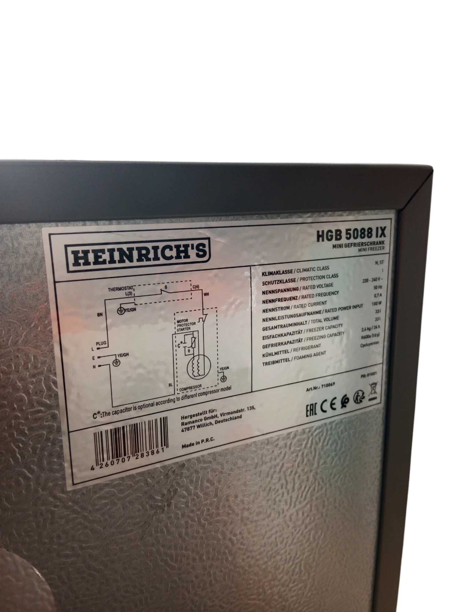 zamrazarka-wolnostojaca-heinrichs-hgb-5088-ix-ean-gtin-4260707283861