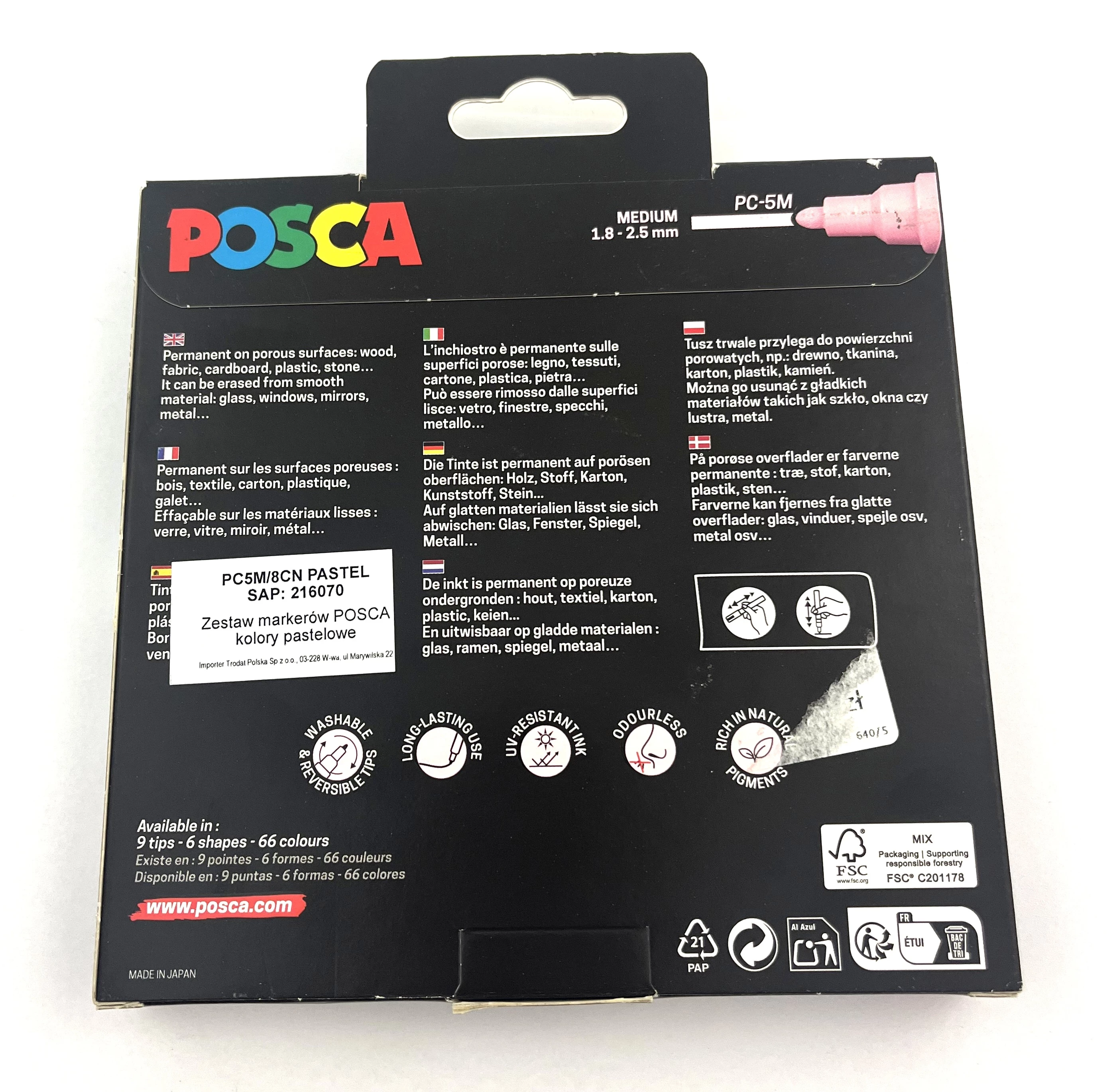 zestaw-markerow-posca-pc-5m-set-pastel-8-kolorow-ean-gtin-4902778154151