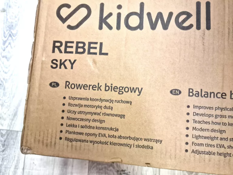 rowerek-biegowy-kidwell-dla-dzieci-biegowka-nauka-rownowagi-ean-gtin-5906601705700