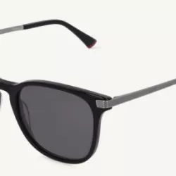 OKULARY PRZECIWSŁONECZNE FIELMANN BD 436 SUN FLEX CL CZARNO SREBRNY