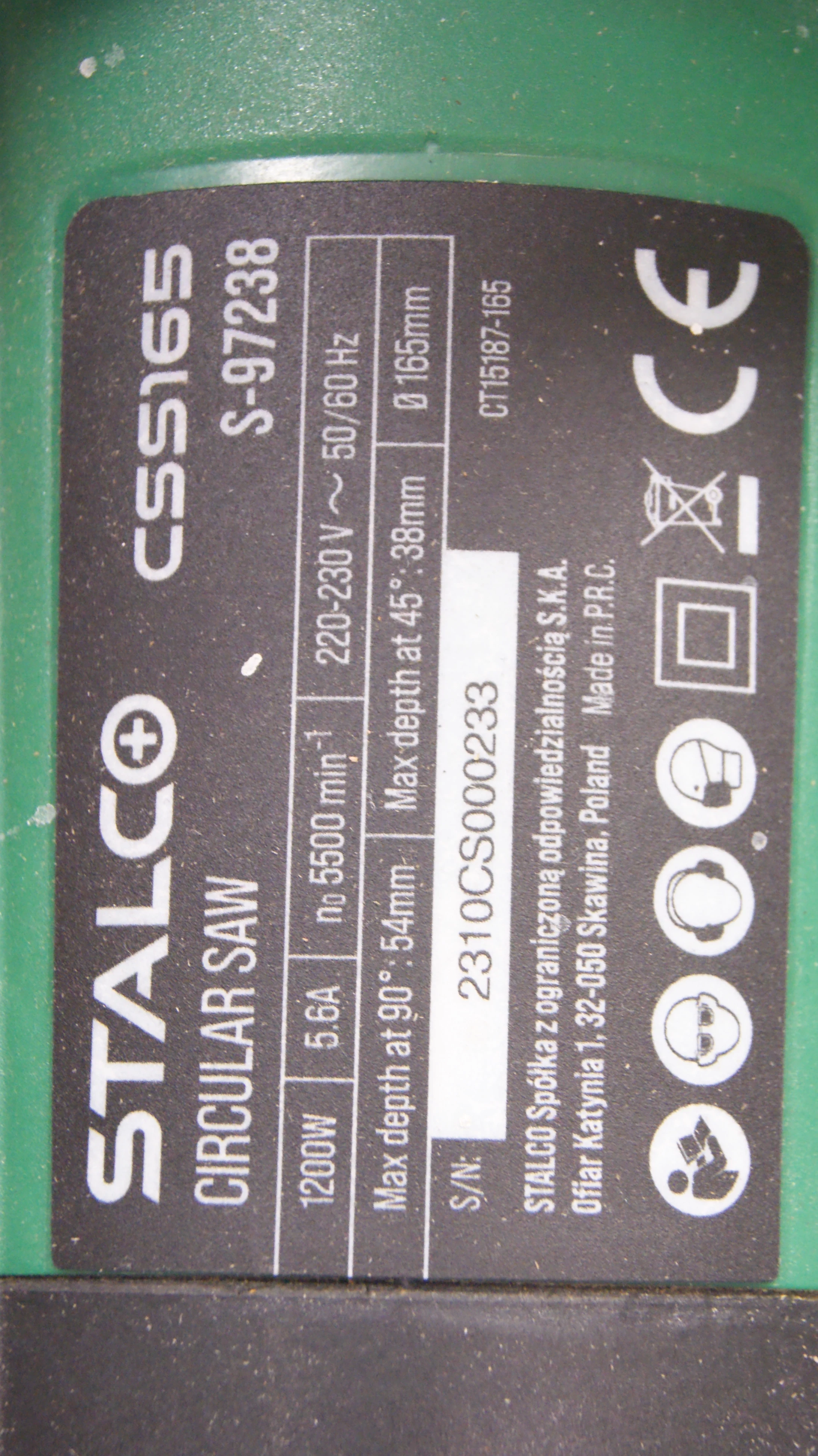 pila-tarczowa-stalco-css165-1200w-komplet-super-stan-maksymalna-moc-120000