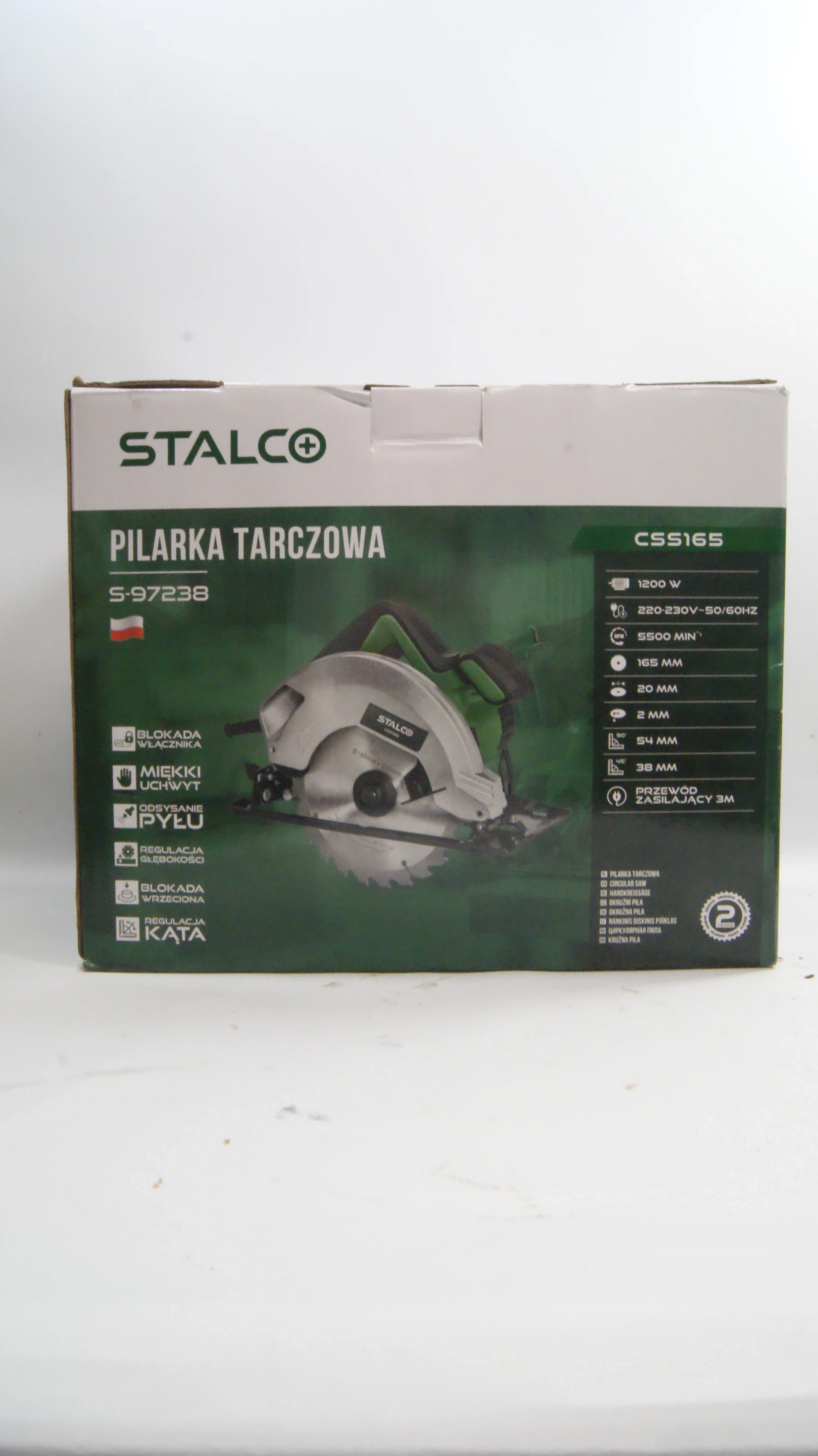 pila-tarczowa-stalco-css165-1200w-komplet-super-stan-ean-gtin-5904012115606