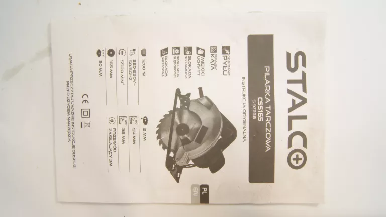 pila-tarczowa-stalco-css165-1200w-komplet-super-stan-glebokosc-ciecia-pod-katem-45-stopni-38