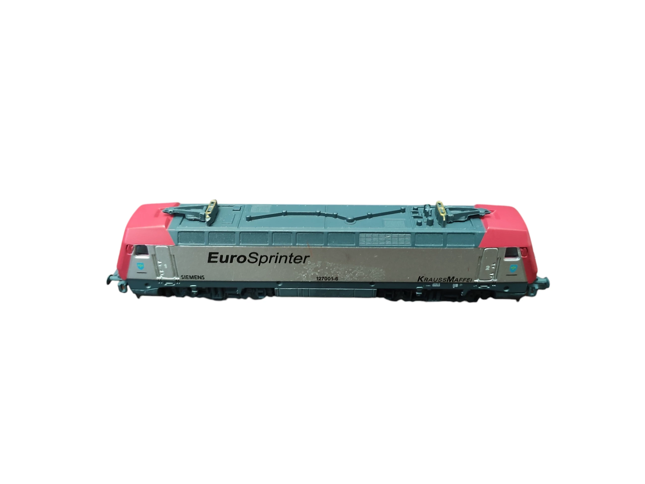 MODEL STATYCZNY LOKOMOTYWA EUROSPRINTER BR 127 CIL SKALA N 1:160 ...