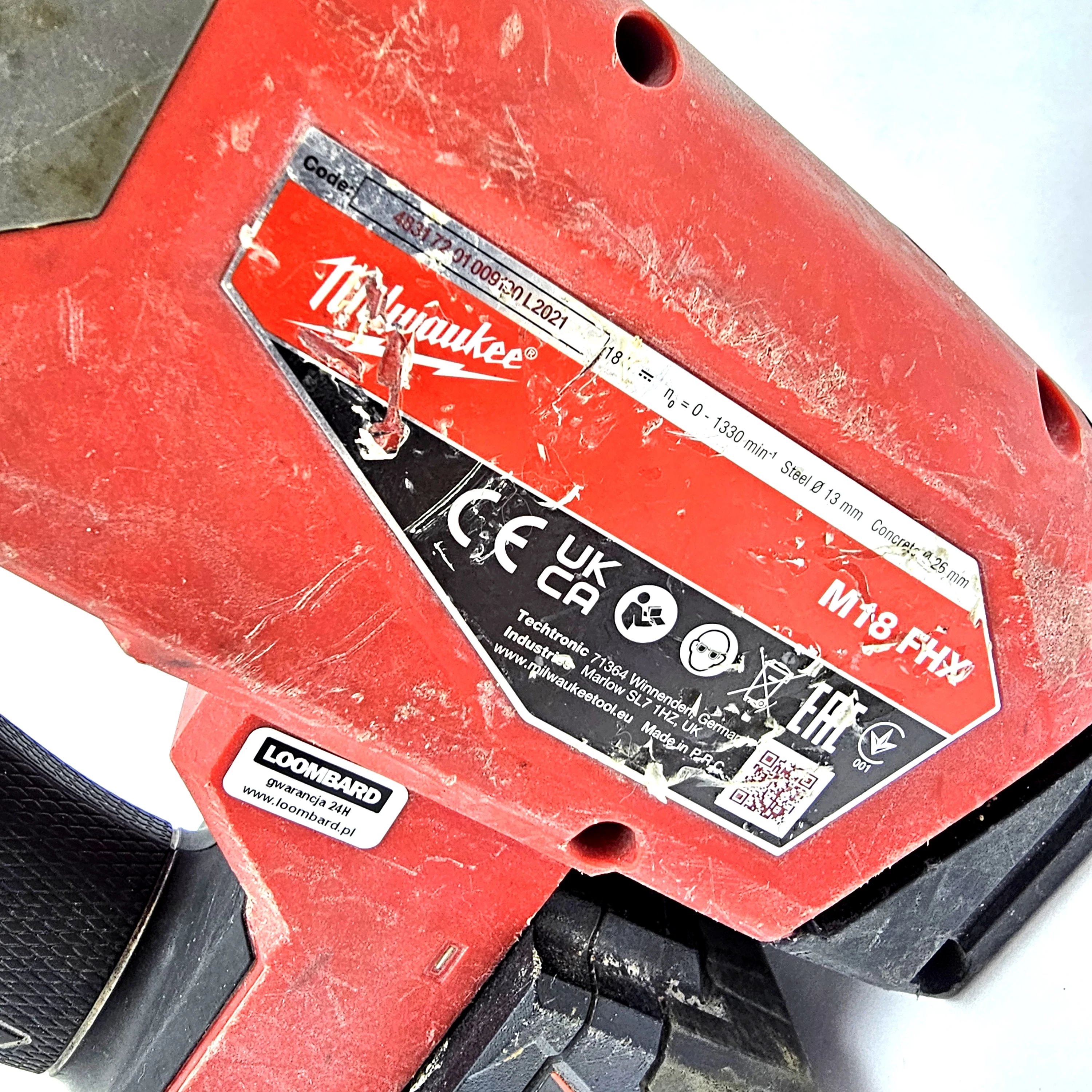 mlotowiertarka-milwaukee-m18-fhx-0-sds-2x-akumulator-i-ladowarka-stan-11323-2