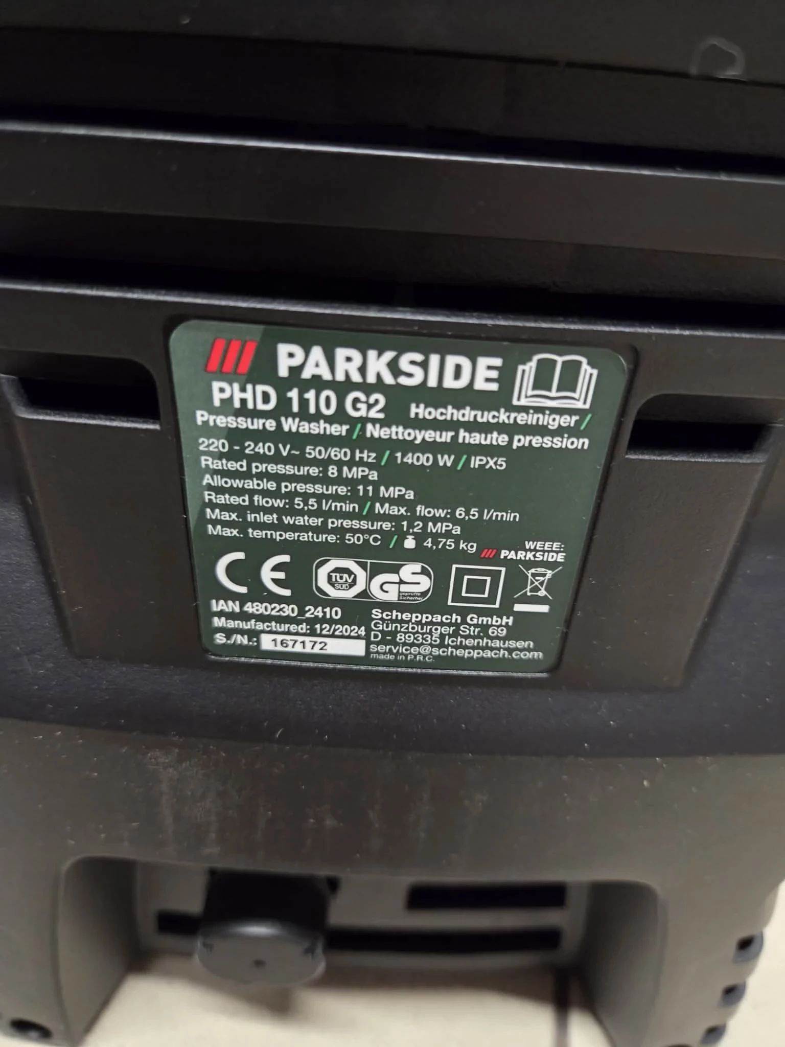 myjka-wysokocisnieniowa-parkside-phd-110-g2-1400-w-kod-producenta-phd-110-g2