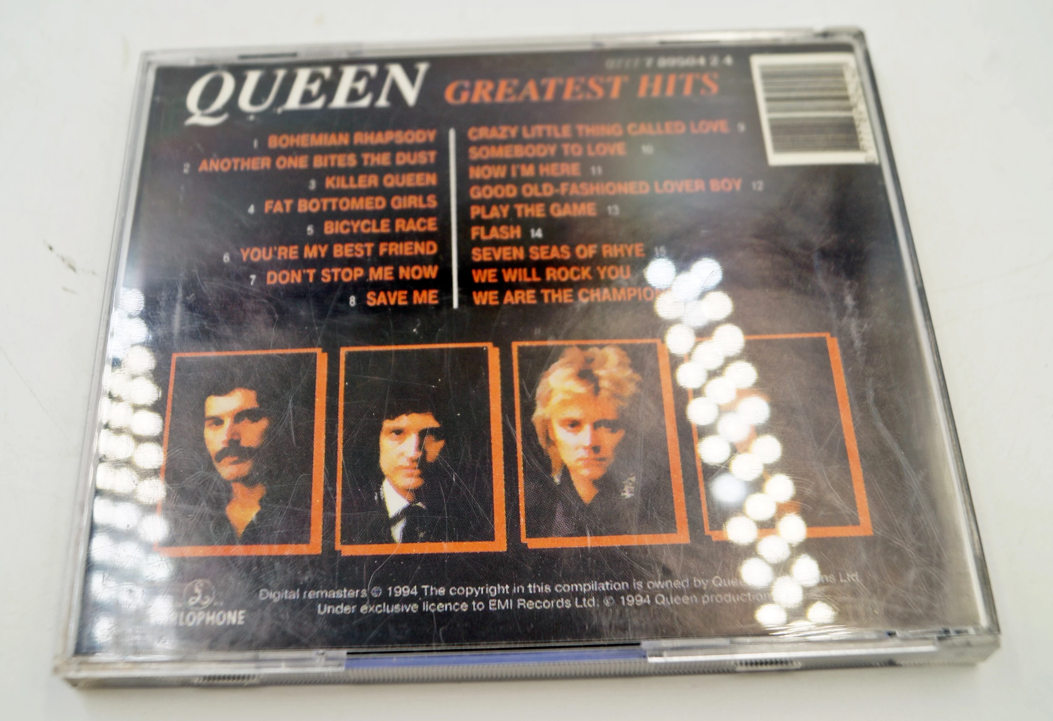 plyta-cd-queen-greatest-hits-1994-the-best-of-freddie-mercury-ean-gtin-077778950424