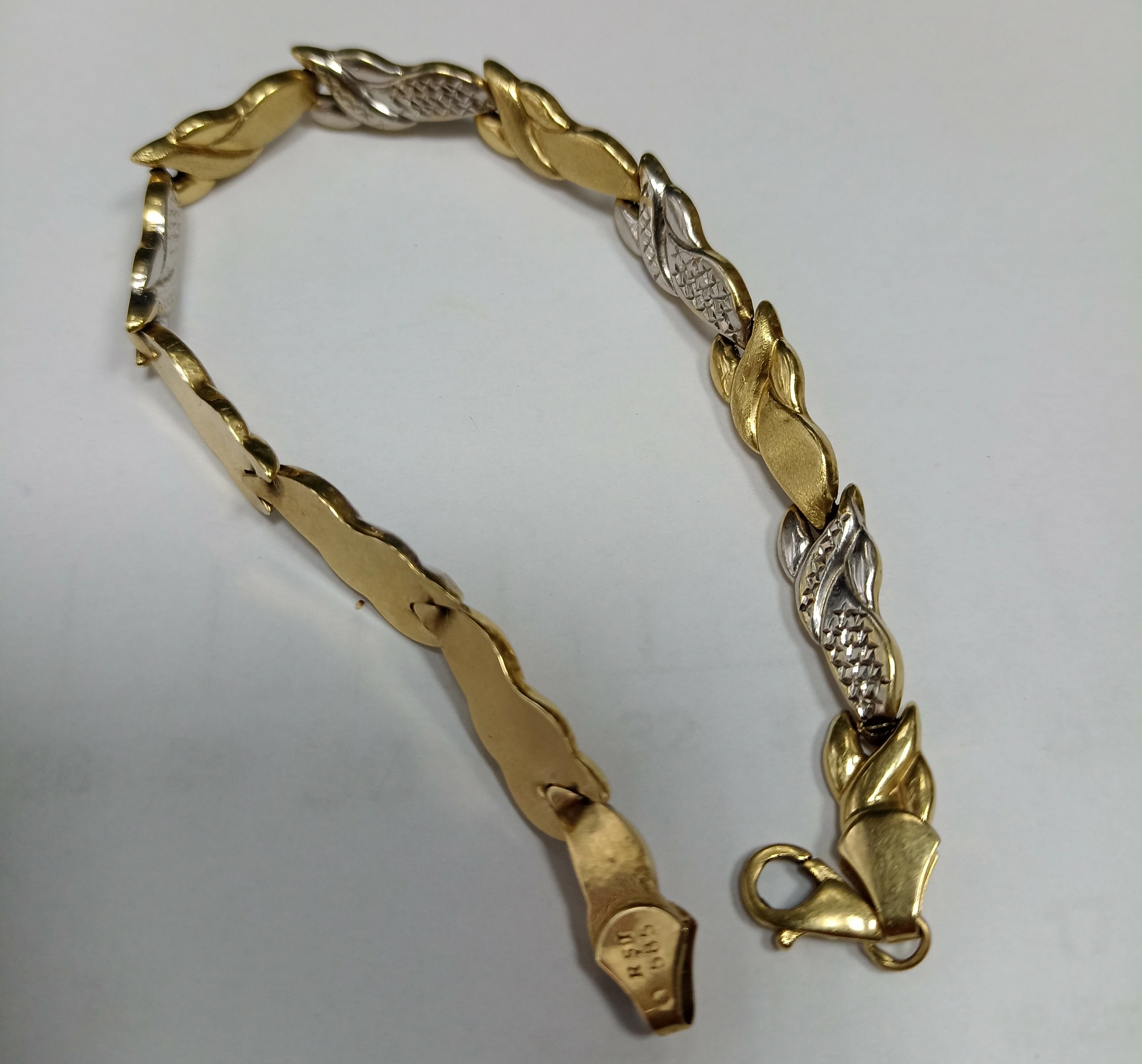 sliczna-zlota-bransoletka-585-566g-20cm-rodzaj-2205-2