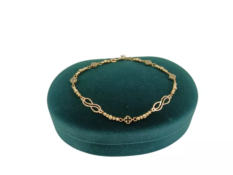 piekna-zlota-bransoletka-z-czarnymi-koniczynkami-p585-316g-jana-pawla-ii-1-konstantynow-mk