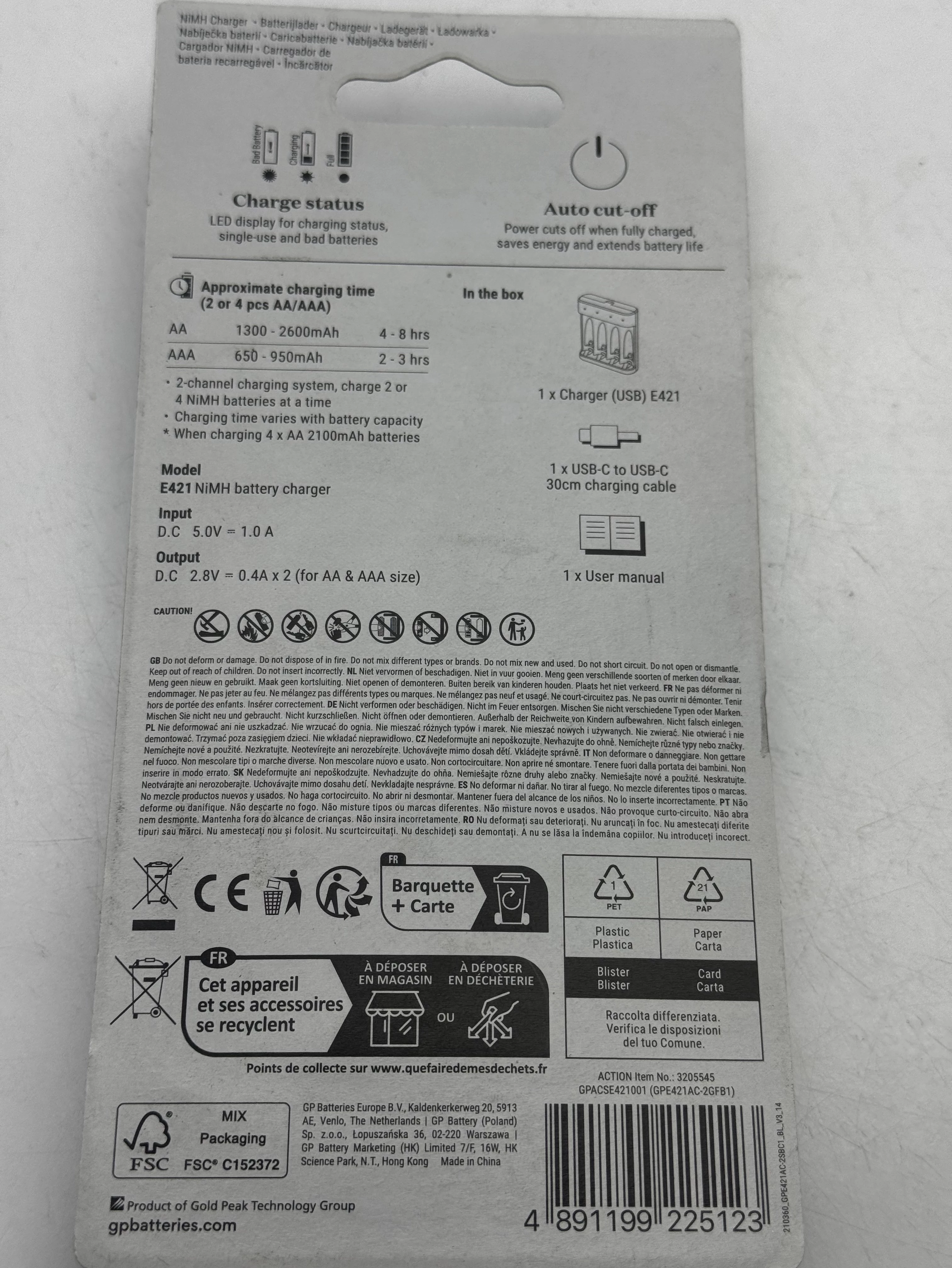 ladowarka-gp-batteries-e421-4-aa-aaa-blister-ean-4891199225123-stan-11323-2