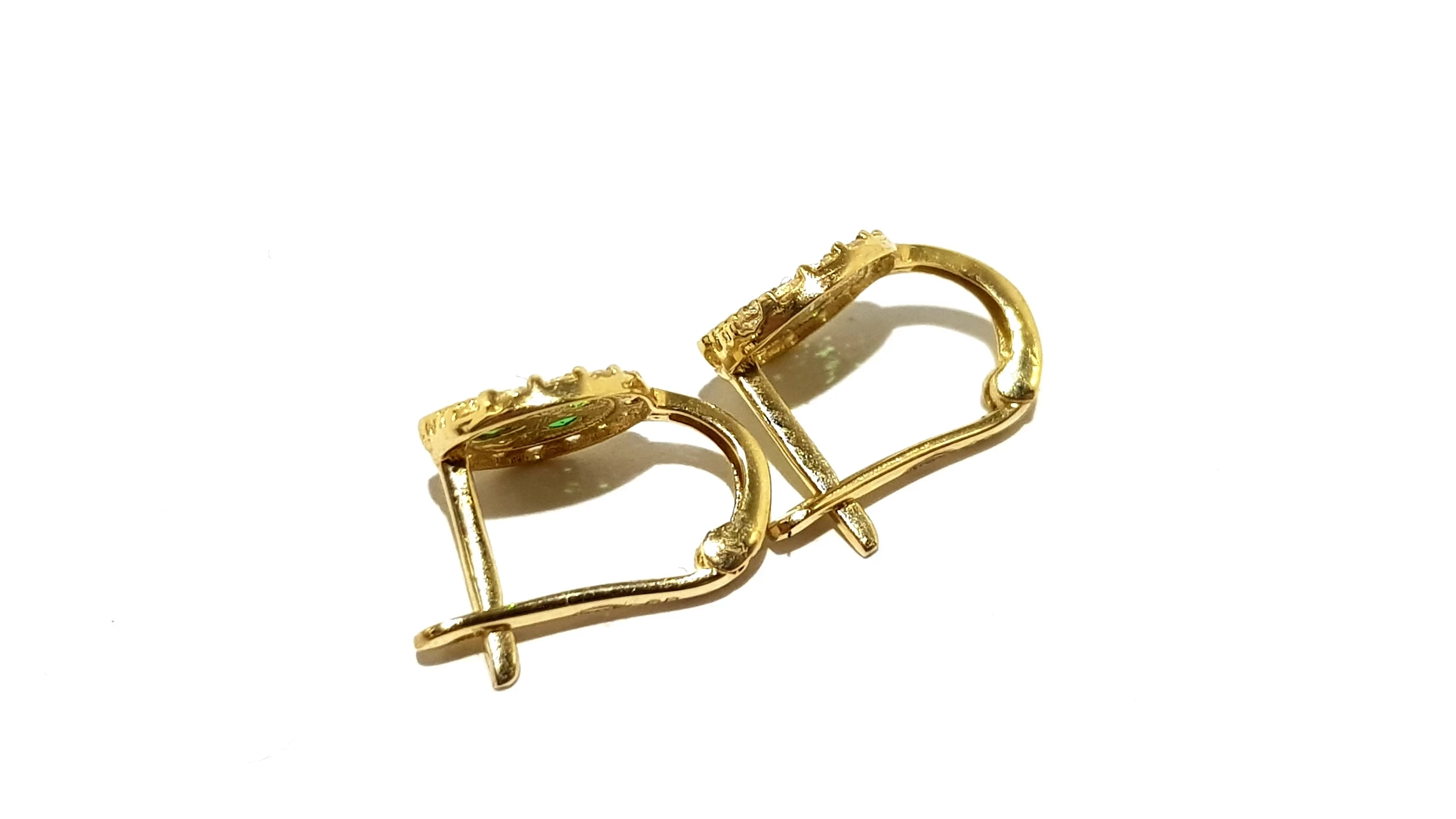 wyrob-jubilerski-uzywany-zlote-koczyki-zielone-listki-pr585-sr08cm-12g-marka-248811-2033498