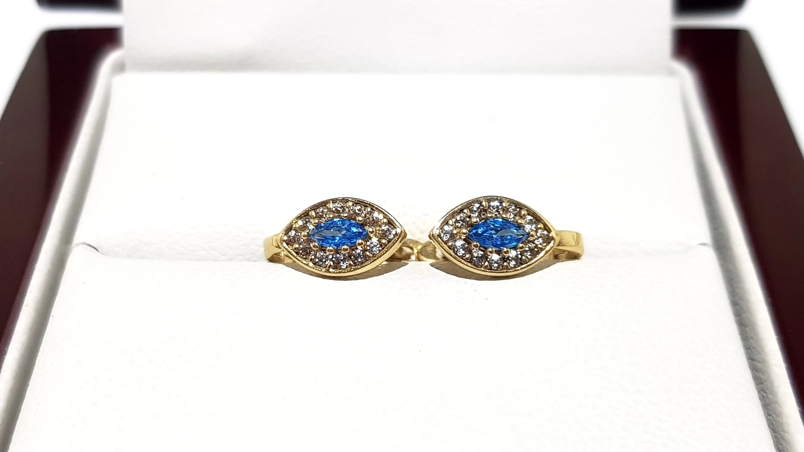 wyrob-jubilerski-uzywany-zlote-kolczyki-niebieskie-oczko-585-1x05cm-114g-warszawska-162-lomianki