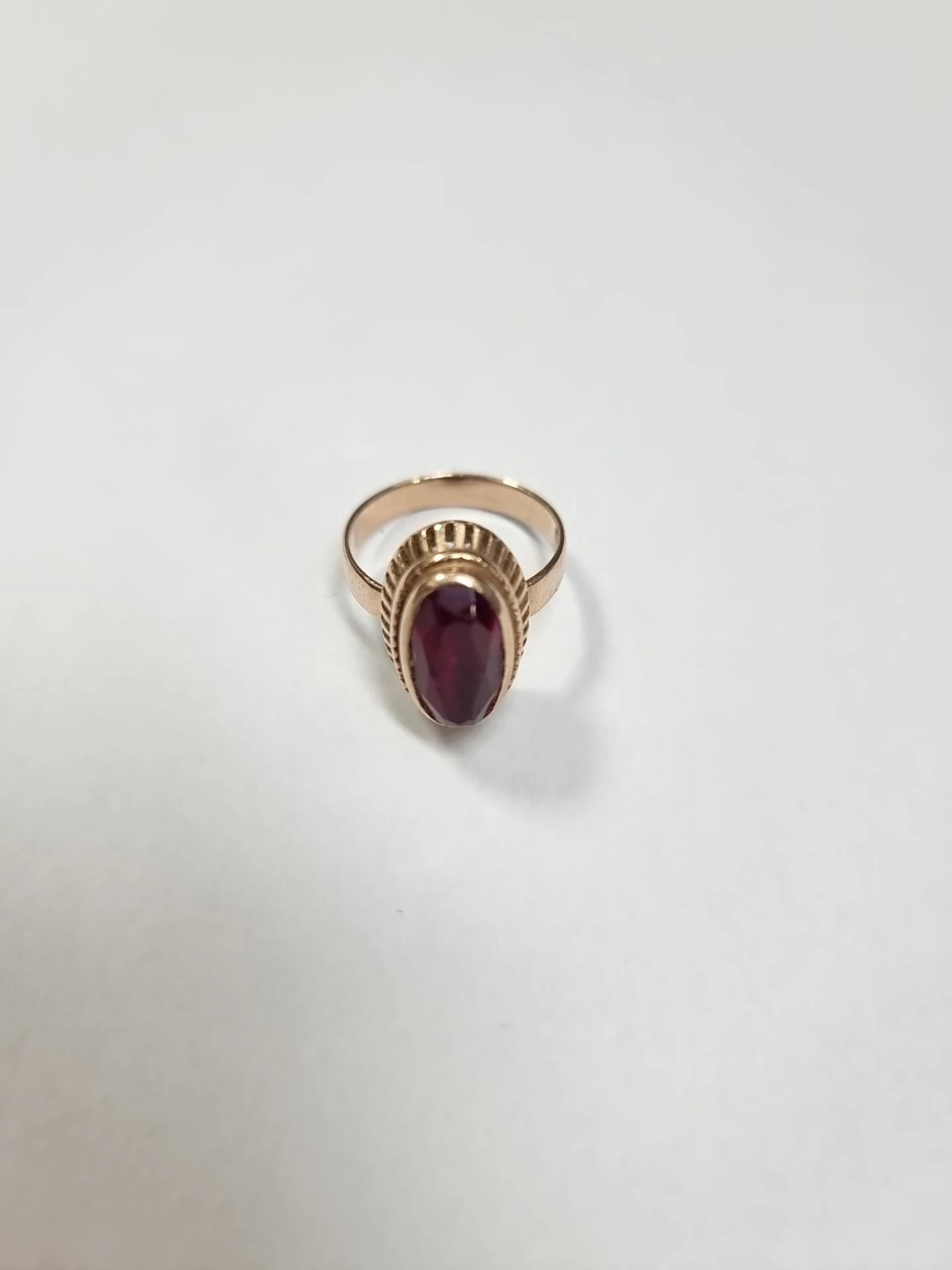 pierscionek-585-czerwone-oczko-575g-15-stan-11323-2