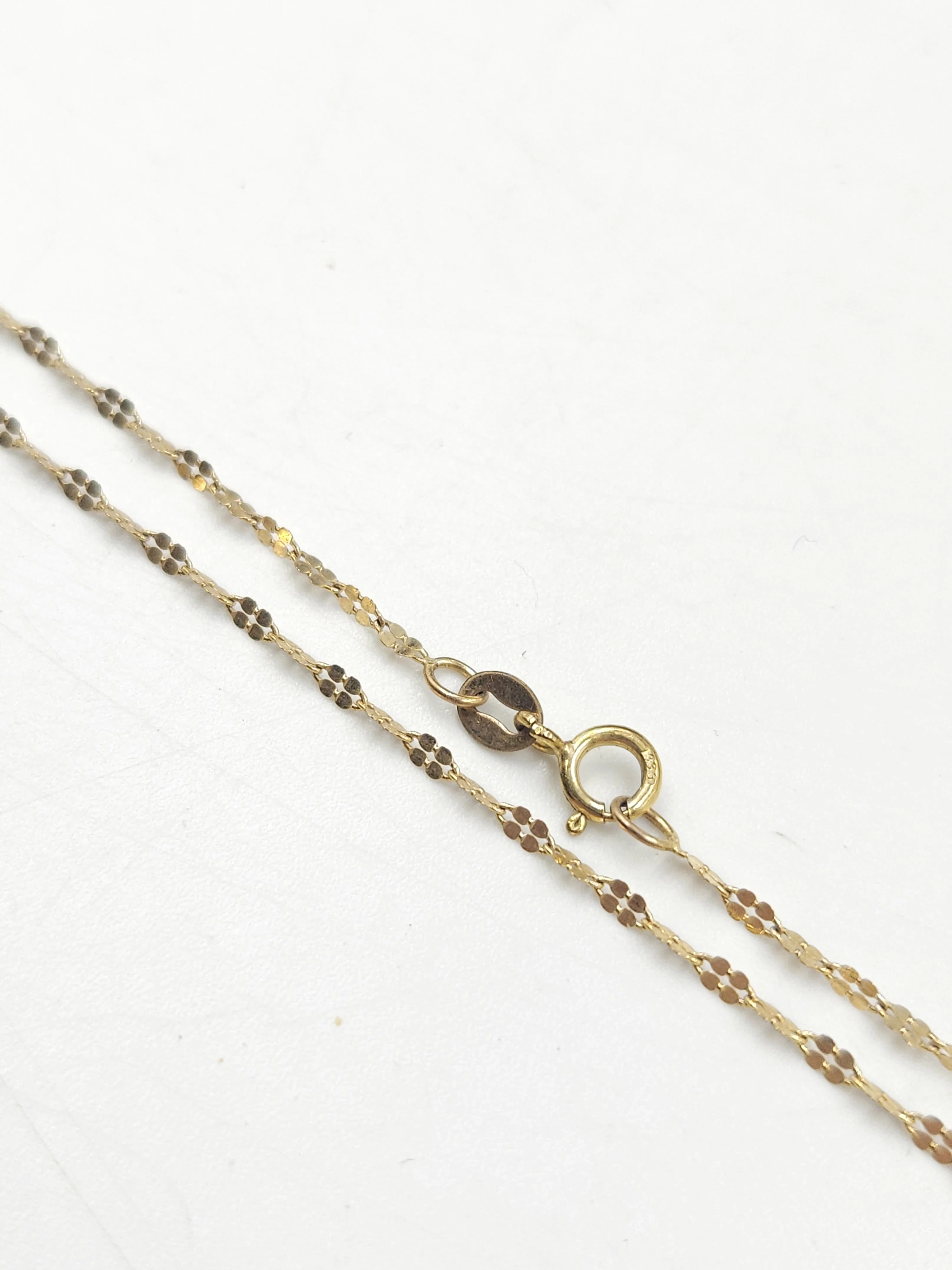 zloty-lancuszek-333-085g-44cm-koniczynki-efektowny-stan-11323-2