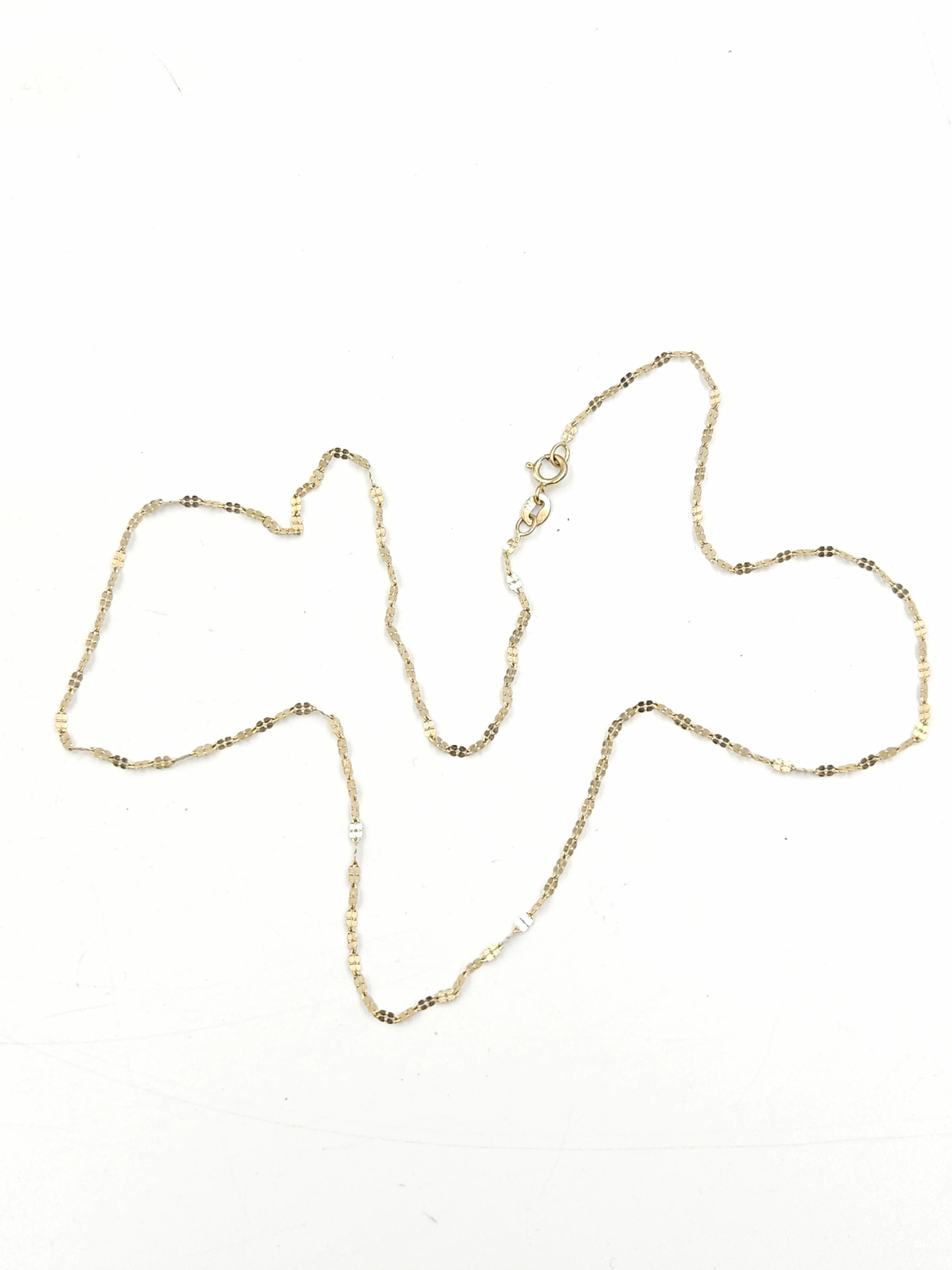 zloty-lancuszek-333-085g-44cm-koniczynki-efektowny-ean-gtin-086416517349