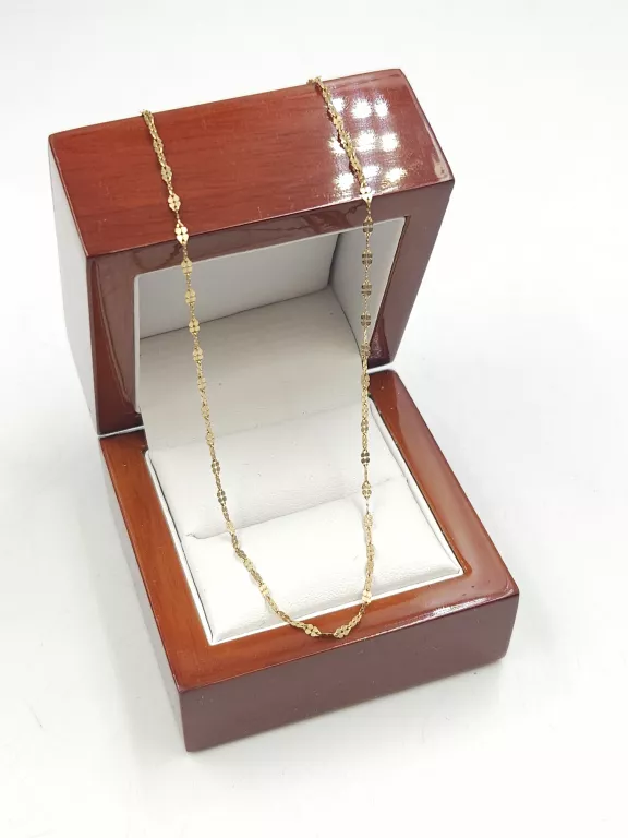 zloty-lancuszek-333-085g-44cm-koniczynki-efektowny-ratuszowa-5-szamotuly