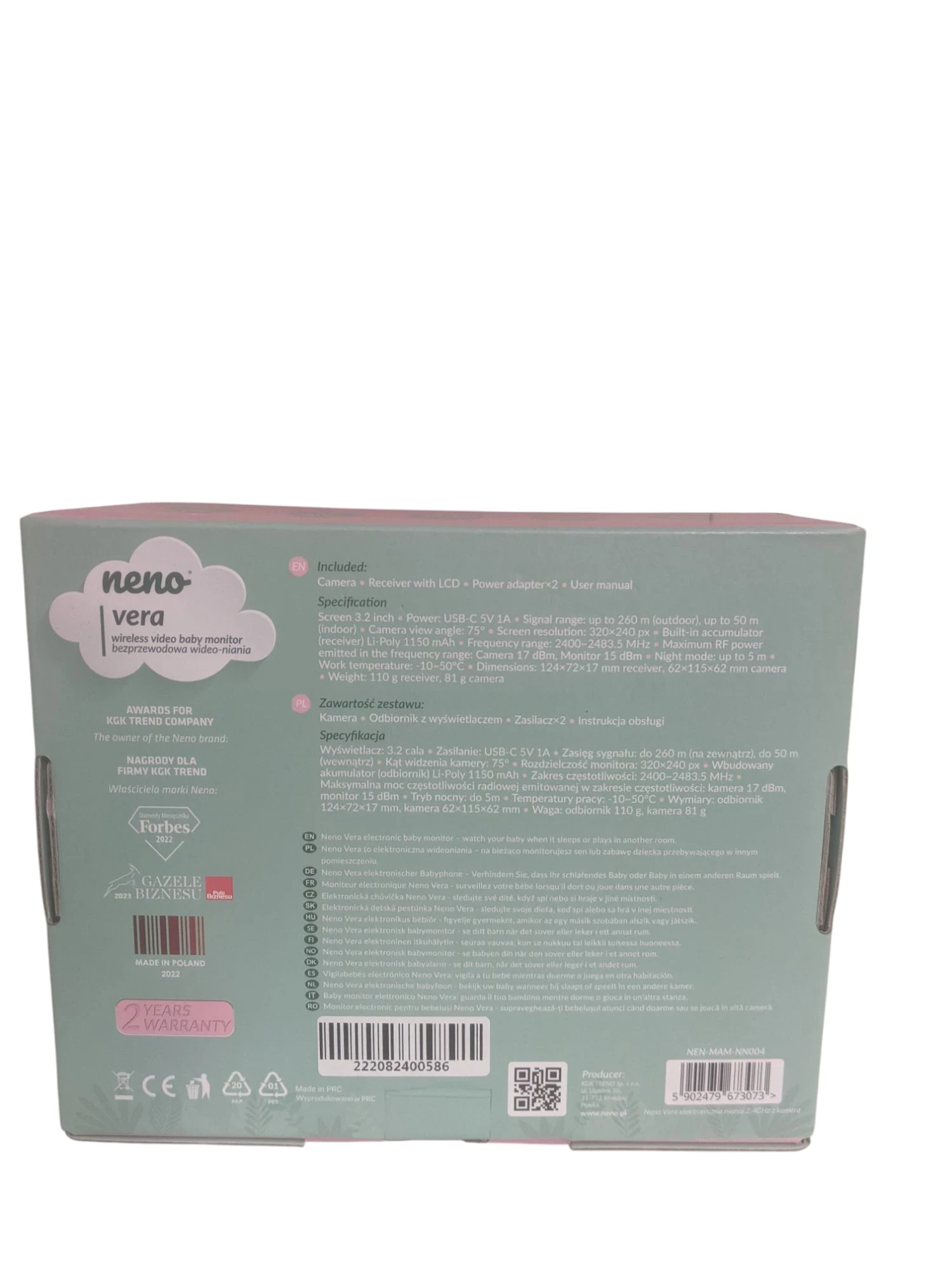 neno-vera-niania-elektroniczna-260m-ean-gtin-5902479673073