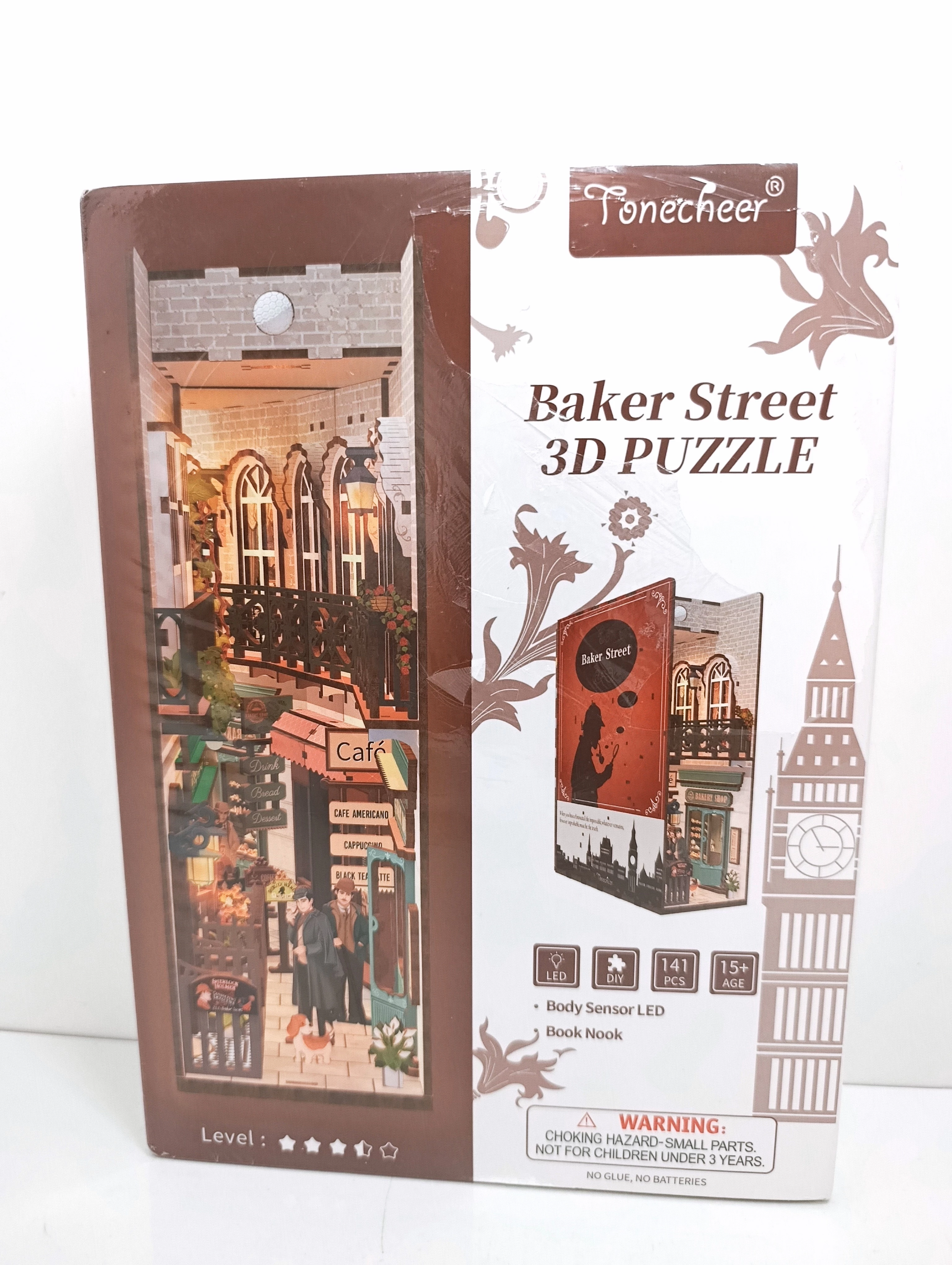 tonecheer-book-nook-baker-street-ean-gtin-5906574101134
