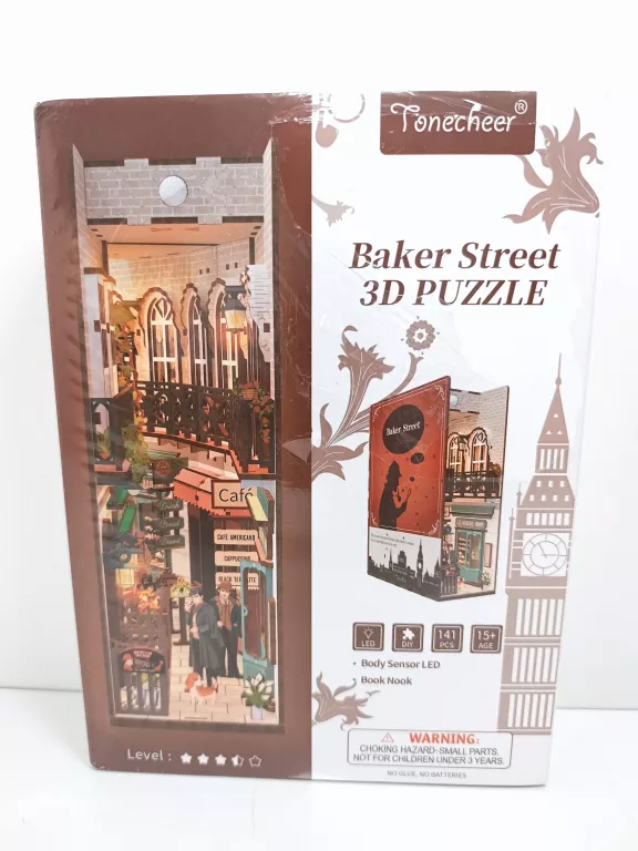 tonecheer-book-nook-baker-street-kolekcja-book-nook