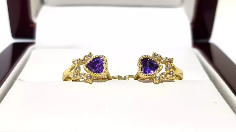 wyrob-jubilerski-uzywany-zlote-kolczyki-serduszka-fioletowe-585-08cm145g-rodzaj-2205-16