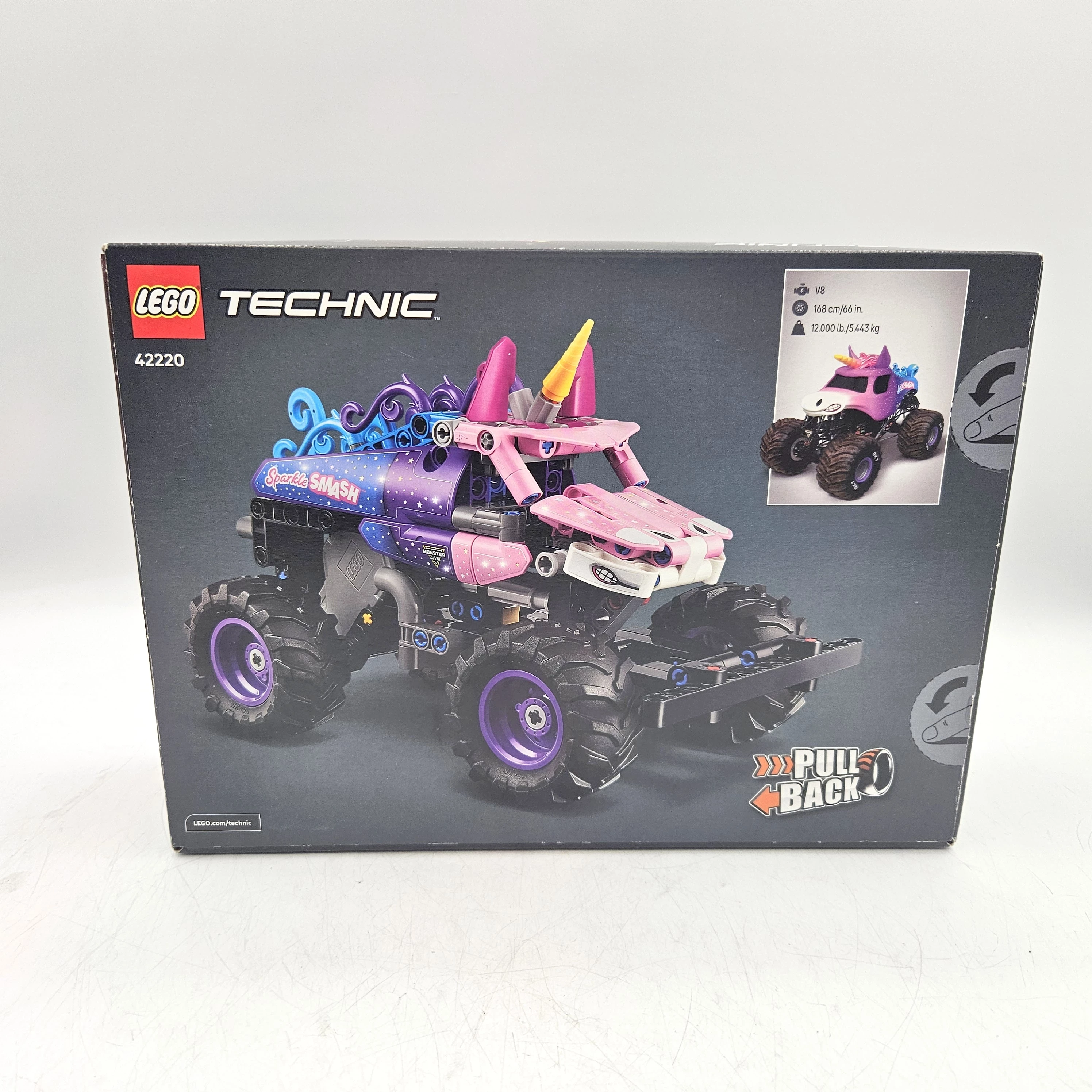 lego-technic-42220-monster-jam-sparkle-smash-z-napedem-typu-pull-back-ean-gtin-5702018034804