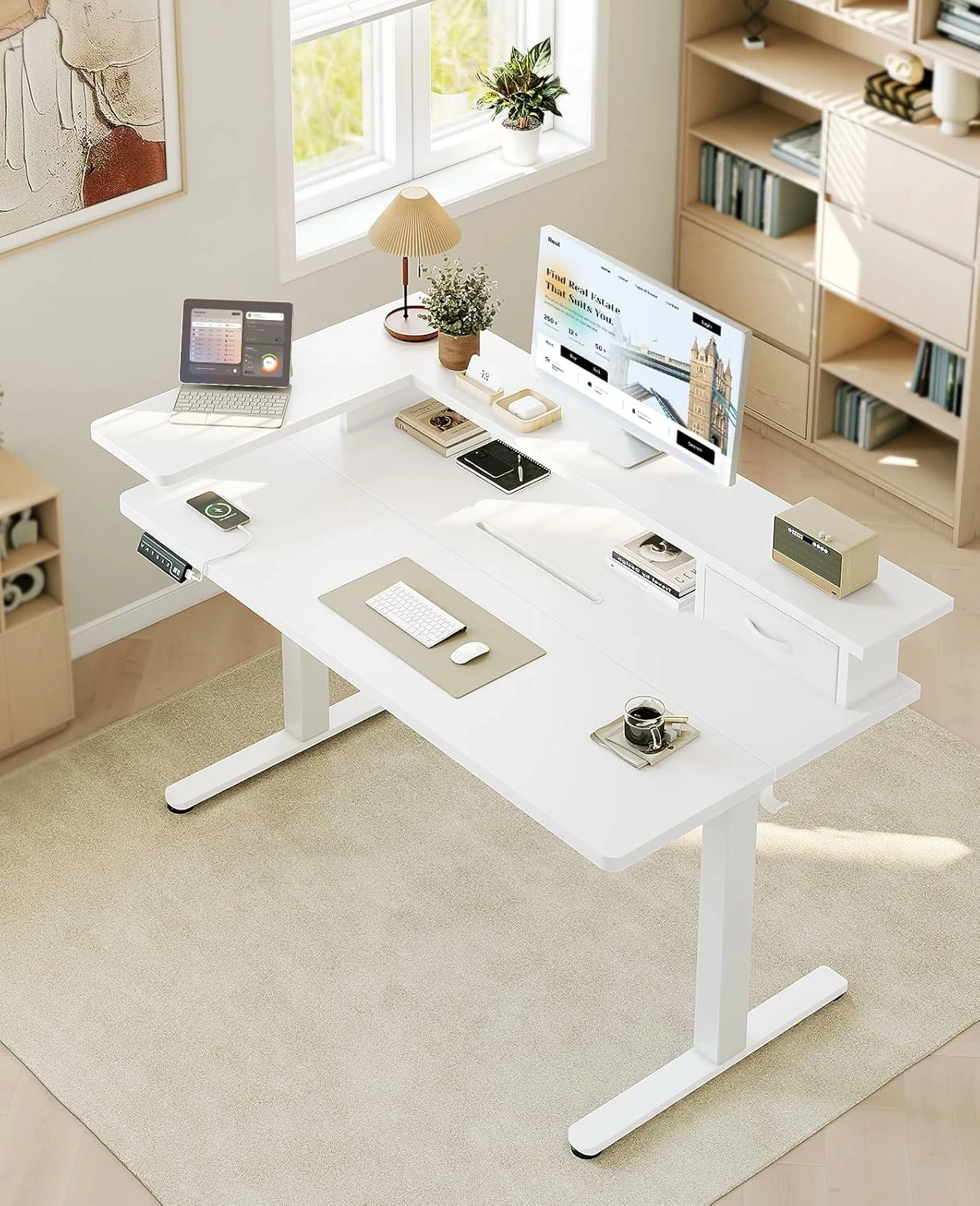 offigo-biurko-120x60cm-elektryczne-z-regulacja-wysokosci-biale-ean-gtin-828296026265