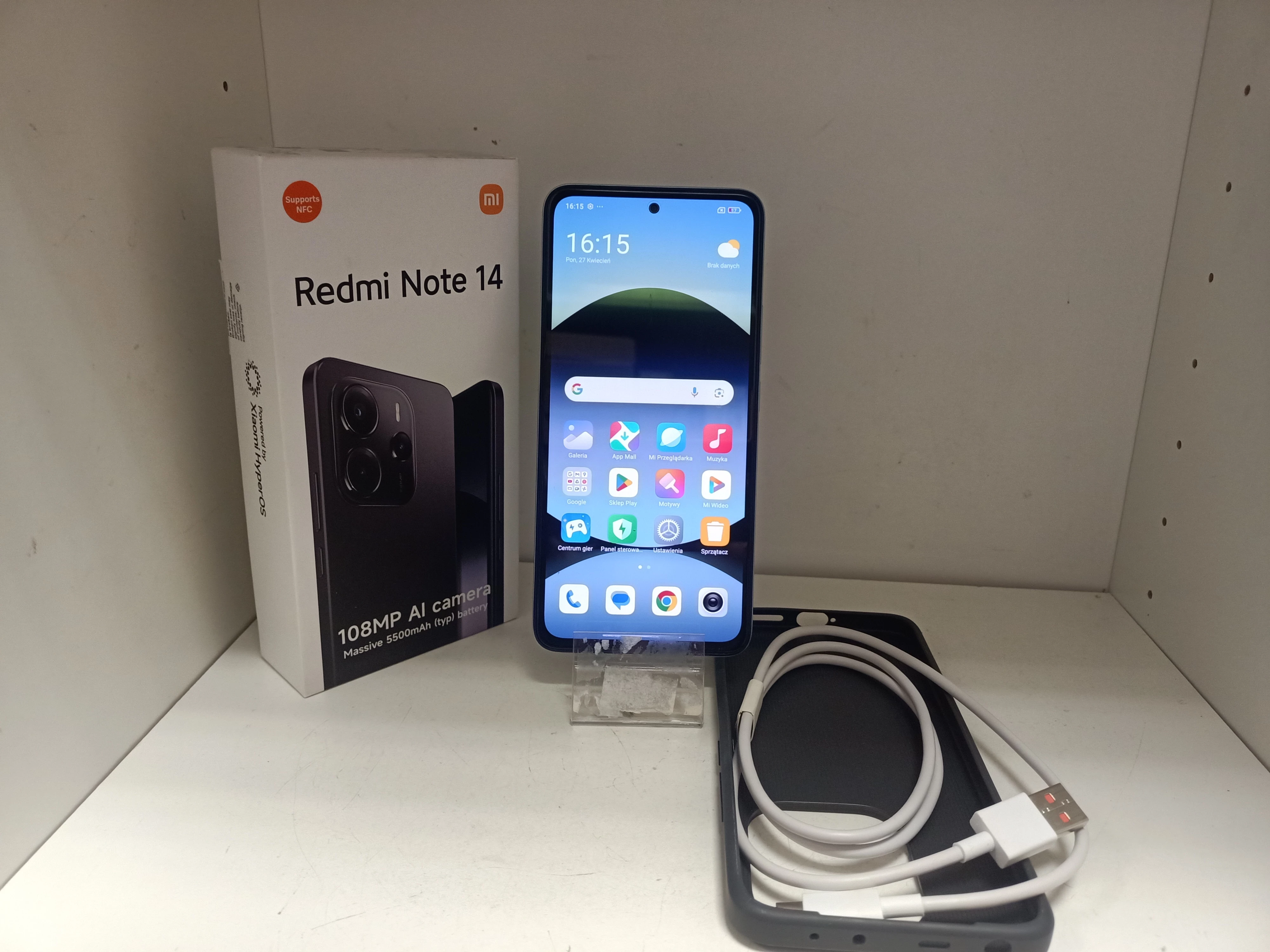 telefon-redmi-note-14-pudelko-opis-senatorska-38-legnica