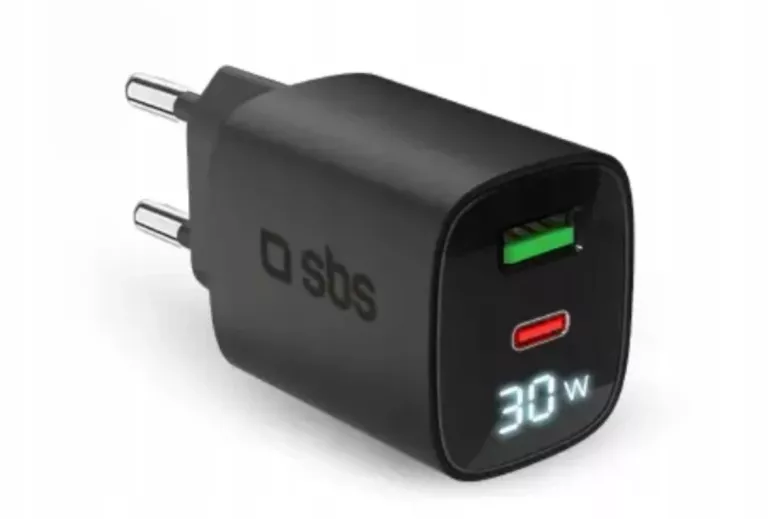 siecowa-ladowarka-uniwersalna-sbs-lcd-gan-pd-30w-usb-c-usb-a-czarna-kosciuszki-159-wroclaw-gracja