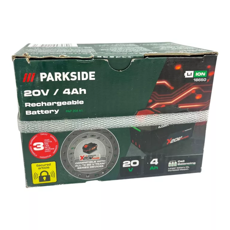 akumulator-parkside-pap-204-a1-20v-4ah-ean-gtin-4054599111971
