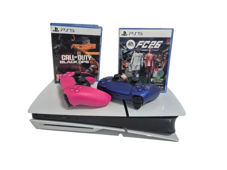 konsola-sony-ps5-slim-1tb-z-napedem-2-pady-2-gry-fc26-black-ops-6-kosciuszki-8-koscian-poludnie