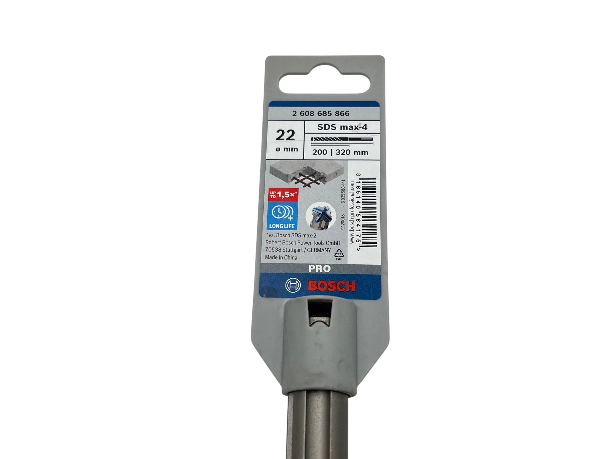 wiertlo-do-betonu-bosch-sds-max-4-22-x-200-x-320-bosch-jak-nowe-ean-gtin-3165140564175