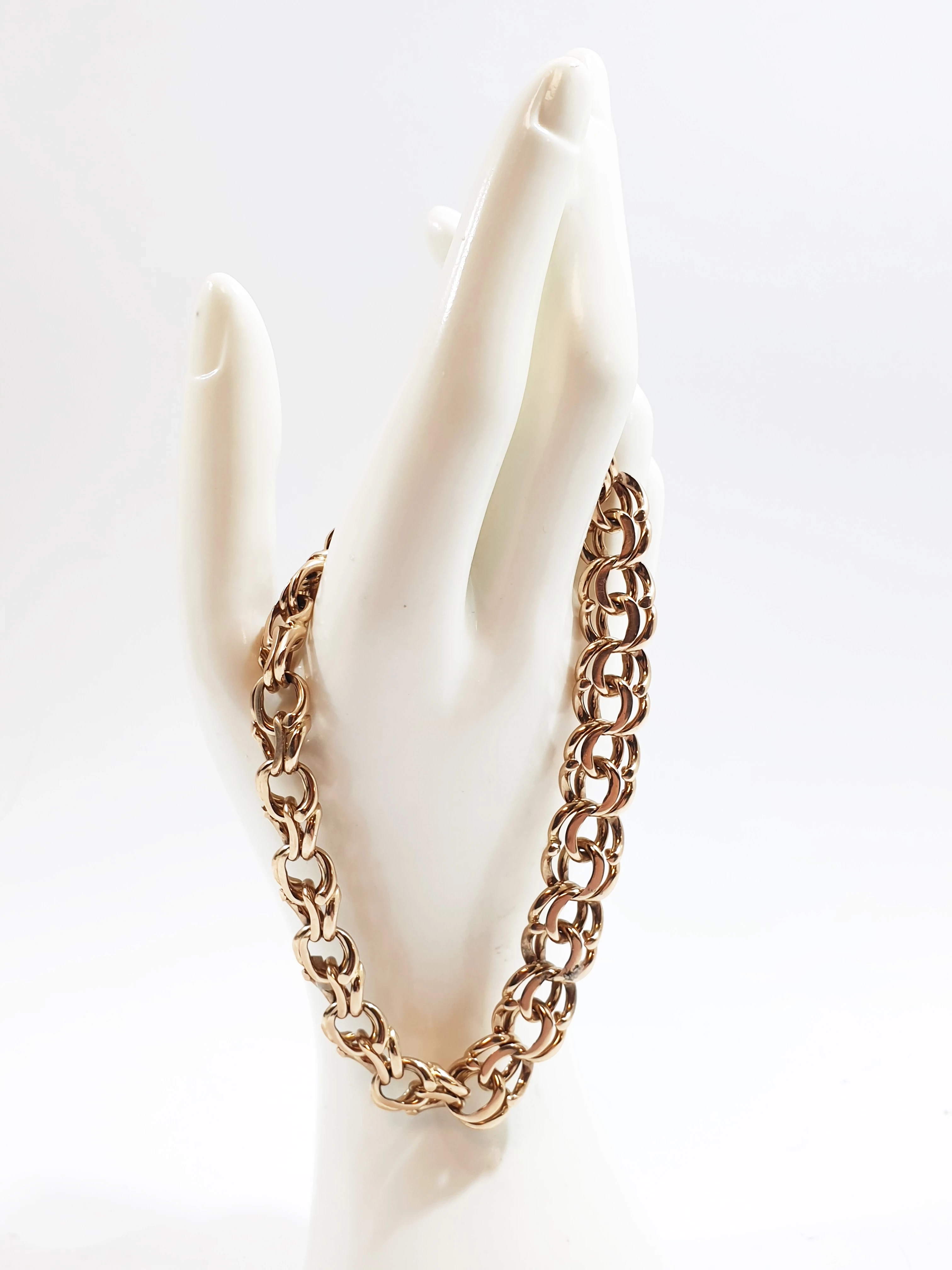 zlota-bransoleta-splot-galibardi-585-4858g-25cm-stan-11323-2