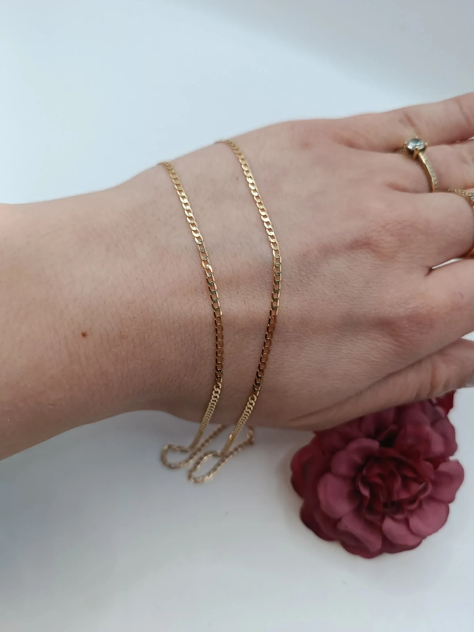 uzywany-zloty-lancuszek-585-235g-ok-47-cm-material-15835-2