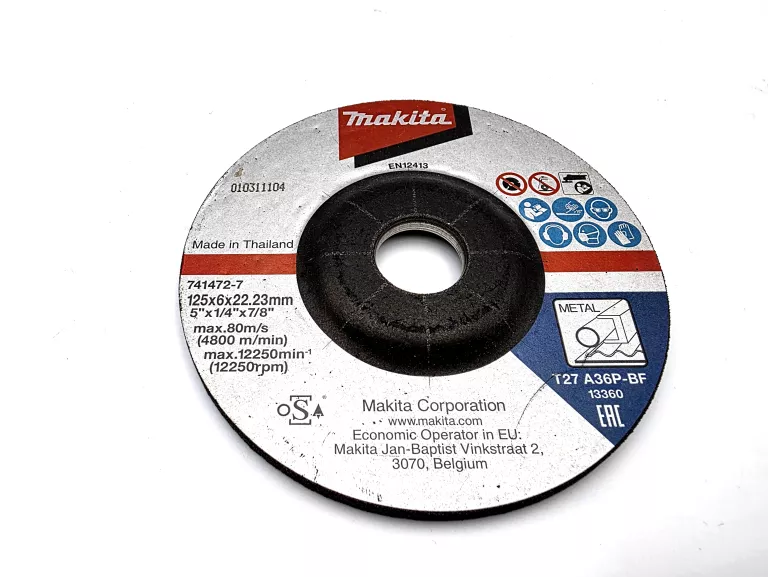 tarcza-do-metalu-makita-t27-a36p-bf-125x6x2223cm-glogowska-91a-poznan