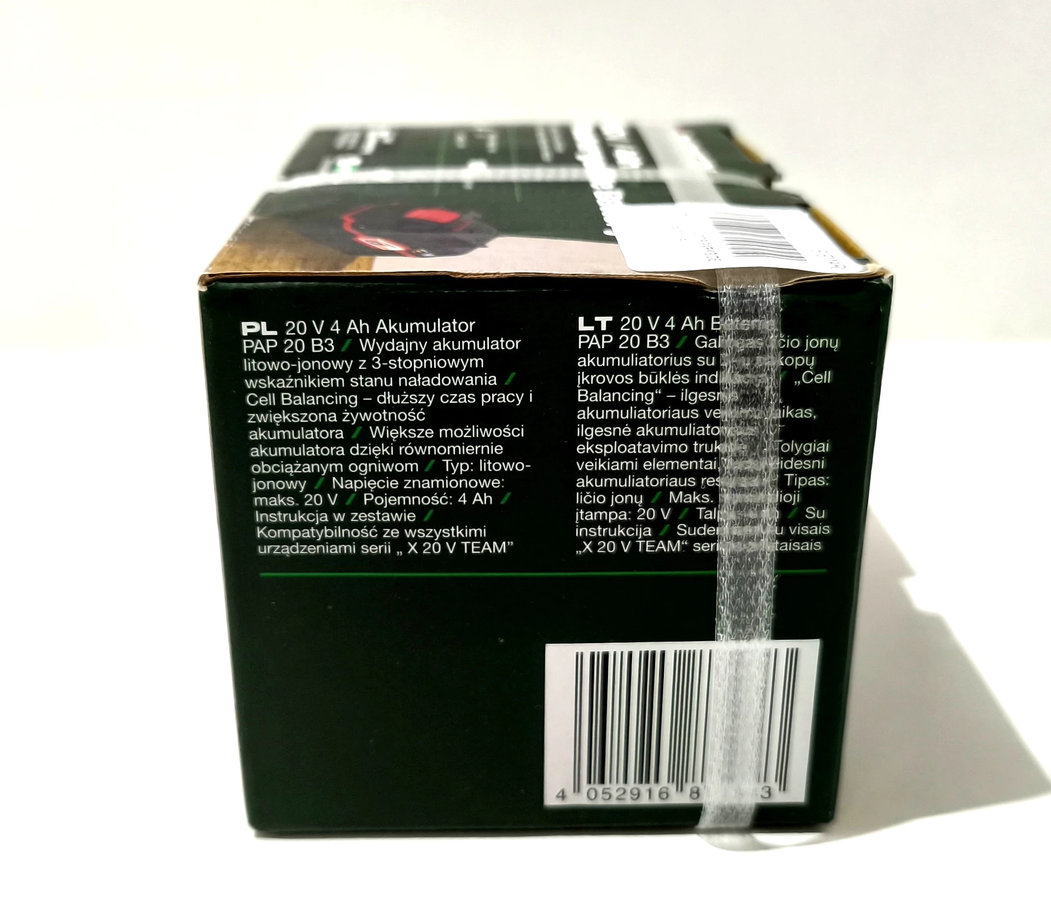 akumulator-parkside-20v-4ah-pap-20-b3-ean-gtin-4052916311653