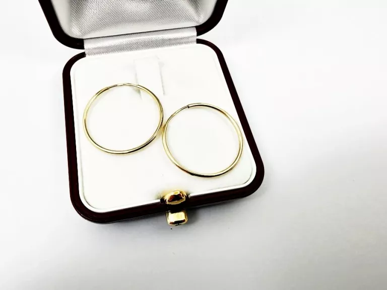 zlote-kolczyki-585-kola-klasyczne-24cm-078g-stan-11323-2