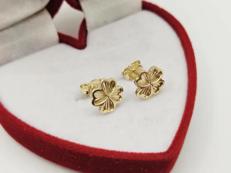 zlote-kolczyki-koniczynki-15g-p585-stan-11323-2