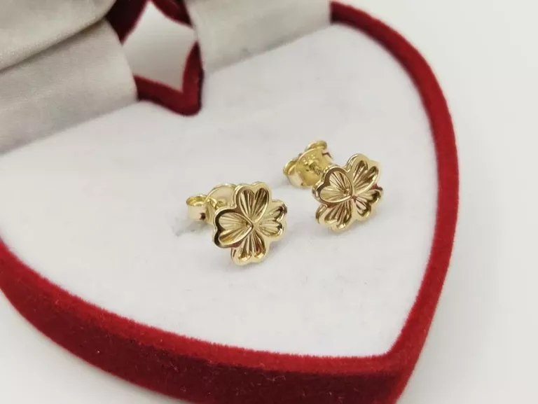 zlote-kolczyki-koniczynki-15g-p585-stan-11323-2