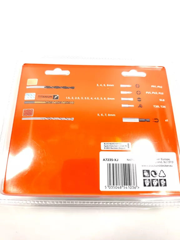 a7235-black-decker-zestaw-wiertel-i-bitow-27-sztuk-ean-gtin-5035048541036