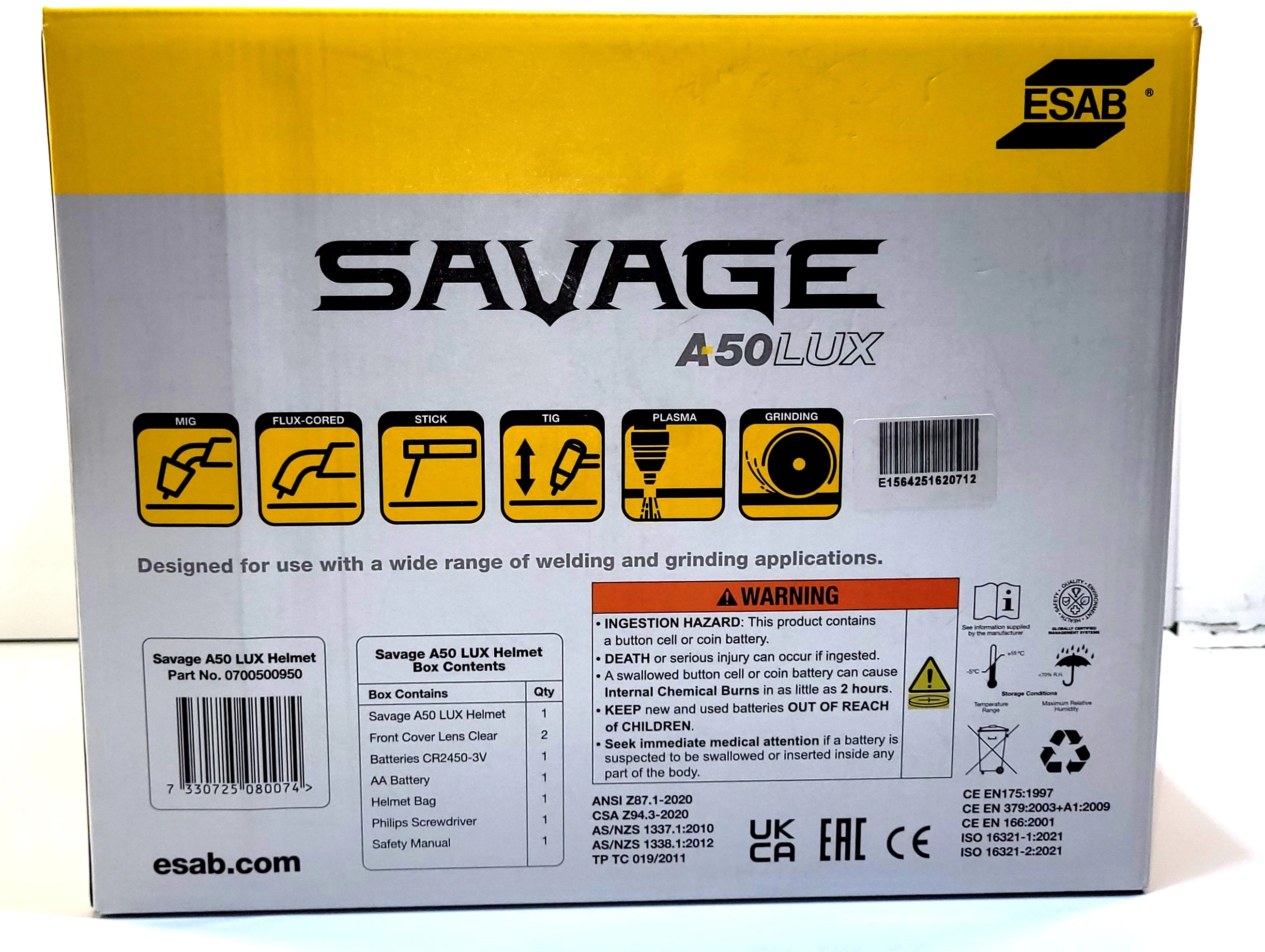 przylbica-spawalnicza-esab-savage-a50-lux-ean-gtin-7330725080074