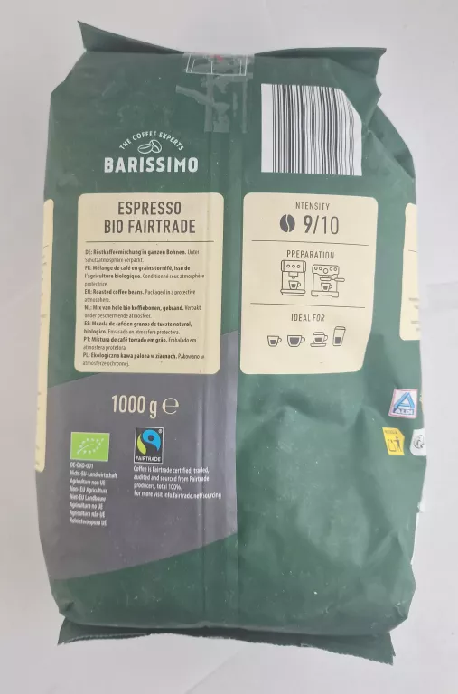 kawa-barissimo-espresso-bio-fairtrade-1000g-ean-gtin-5906288401827