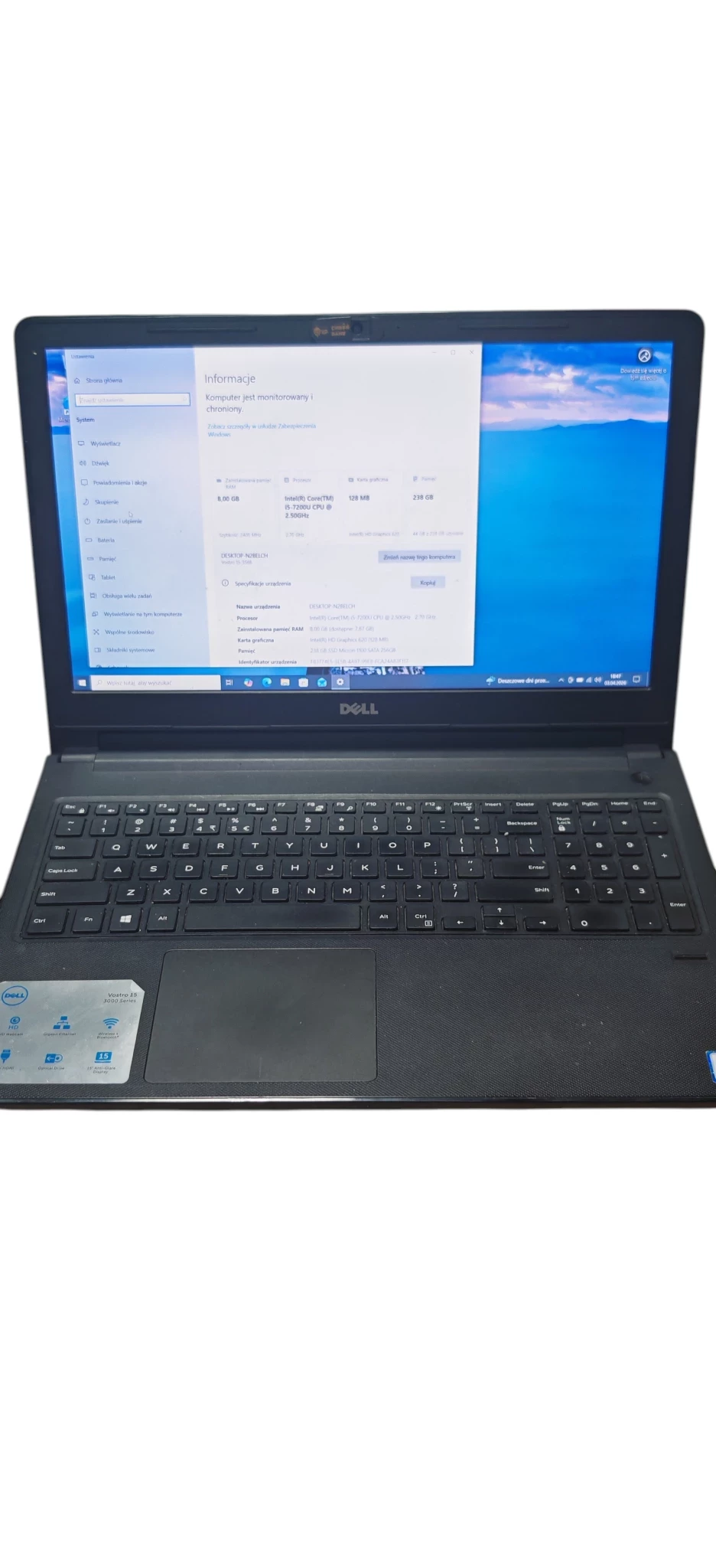 laptop-dell-vostro-15-3568-i5-7200u-8gb-256gb-targowa-32-warszawa
