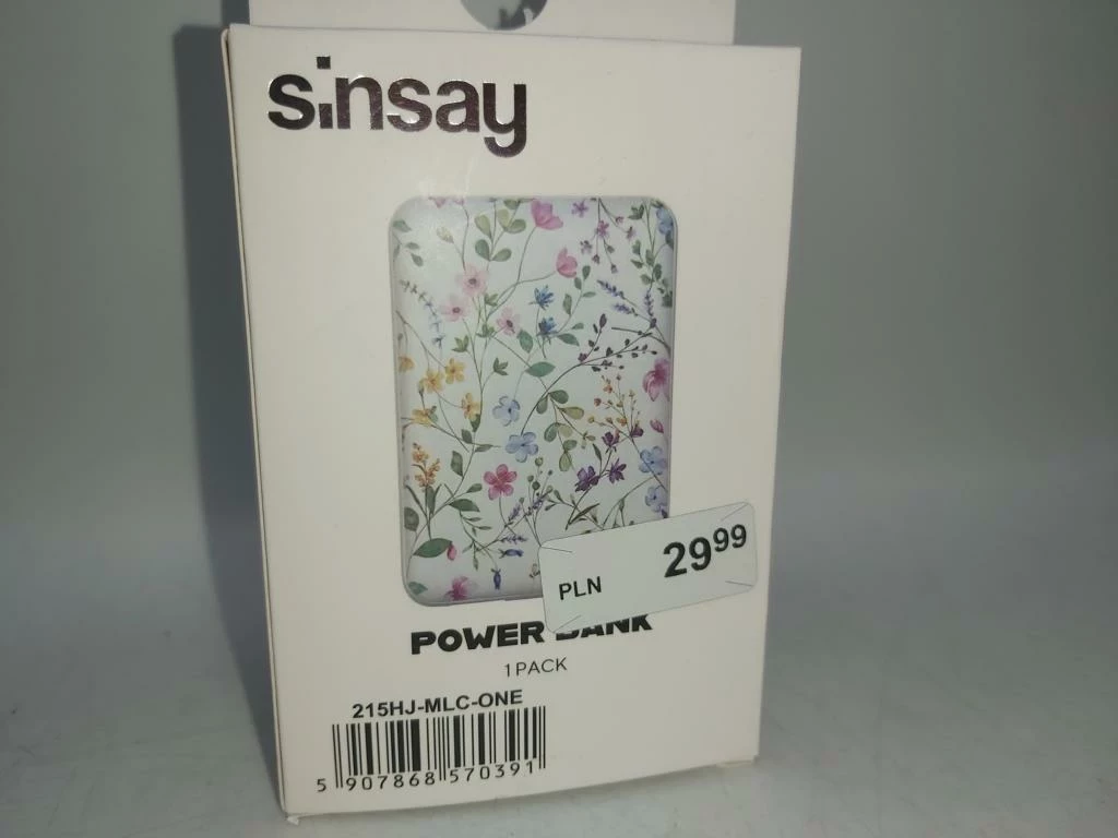 powerbank-sinsay-5000-mah-ean-gtin-5906804067728