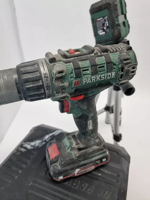 zestaw-parkside-wkretarka-pabs-20-li-g8aku-laser-pkll10b4-stan-11323-2