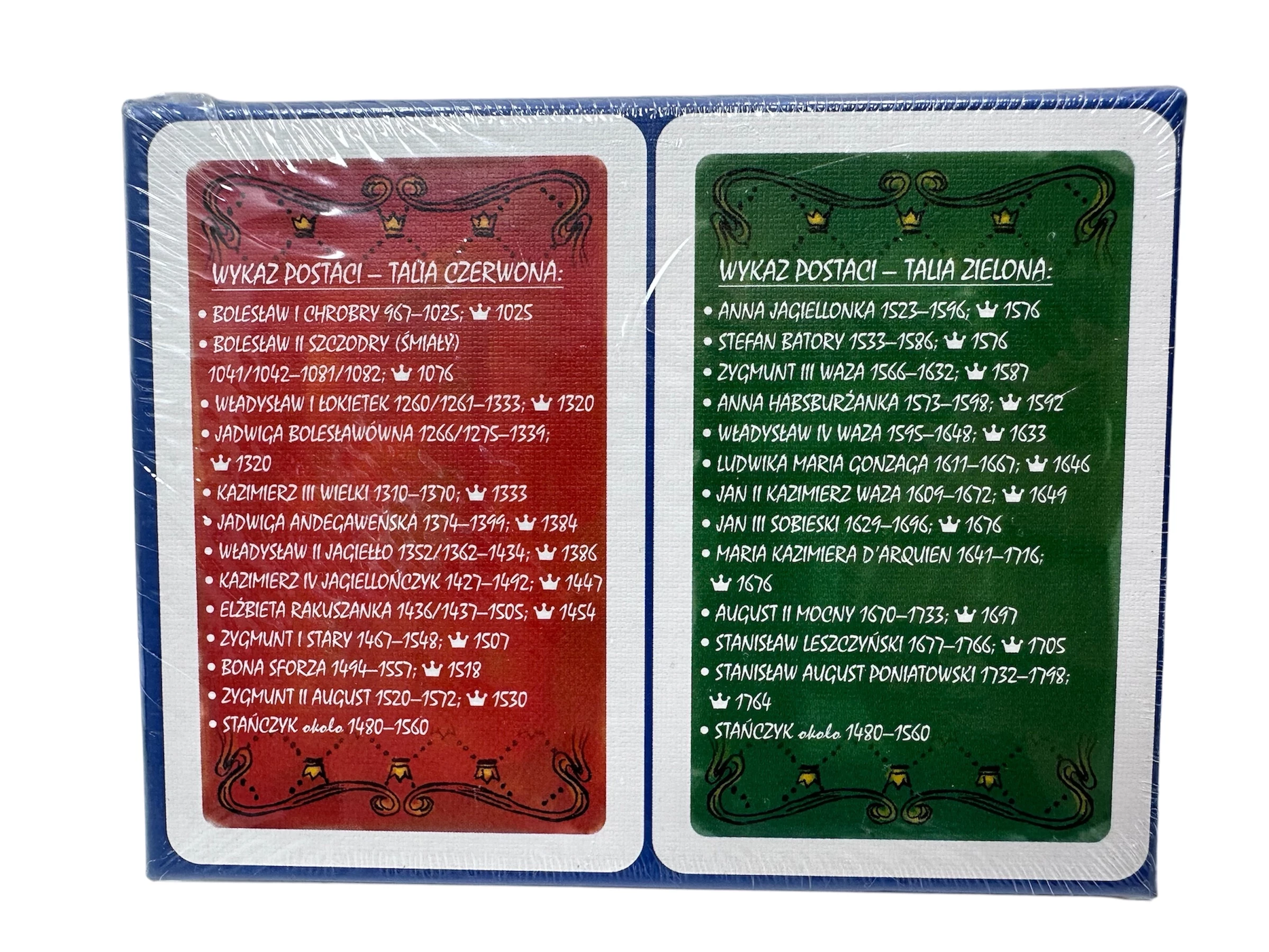 karty-do-gry-2-talia-55-krolowie-i-krolowe-polski-trwale-eleganckie-ean-gtin-5904405355725